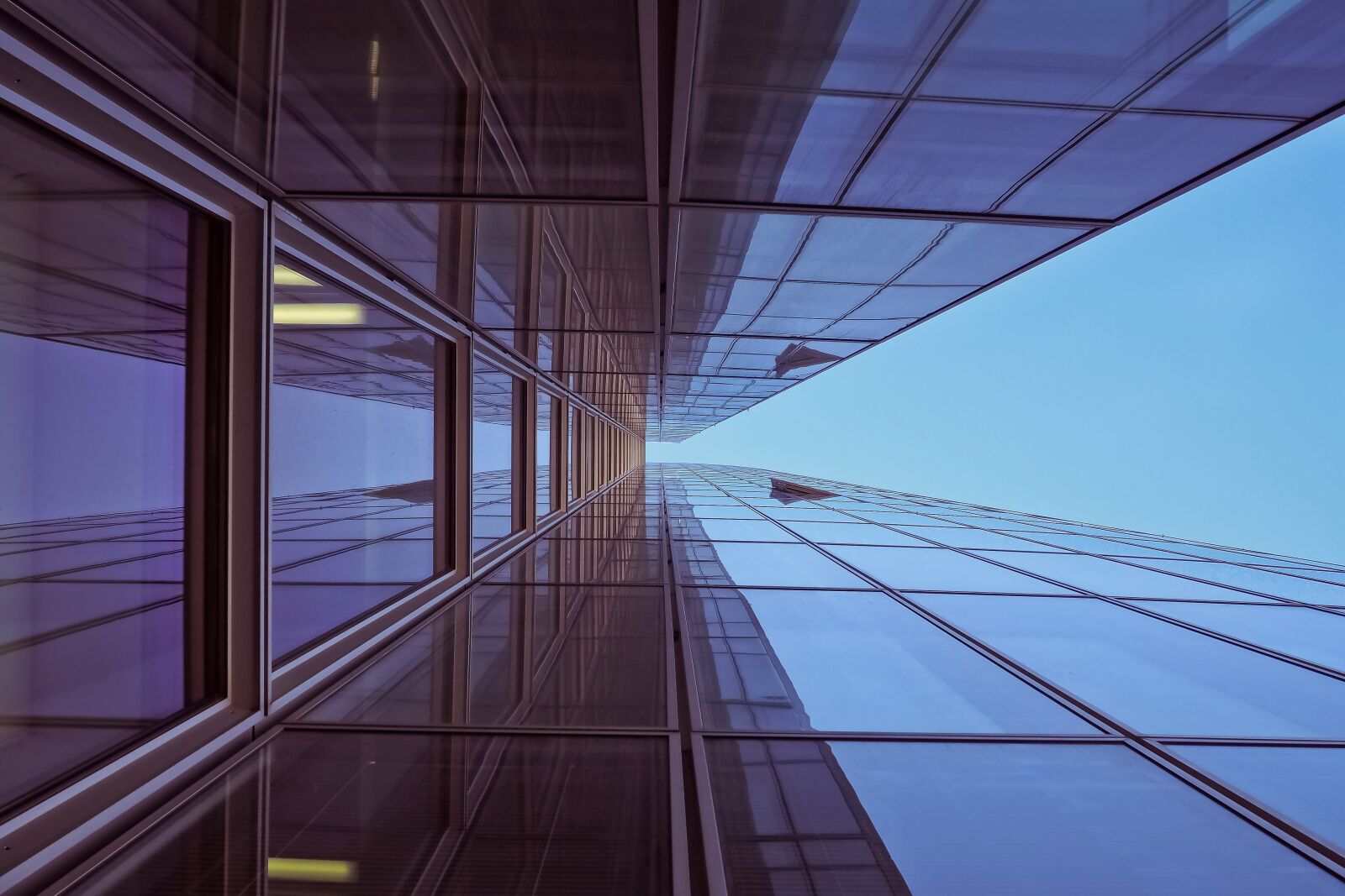Olympus OM-D E-M10 sample photo. Architecture, glass, modern photography