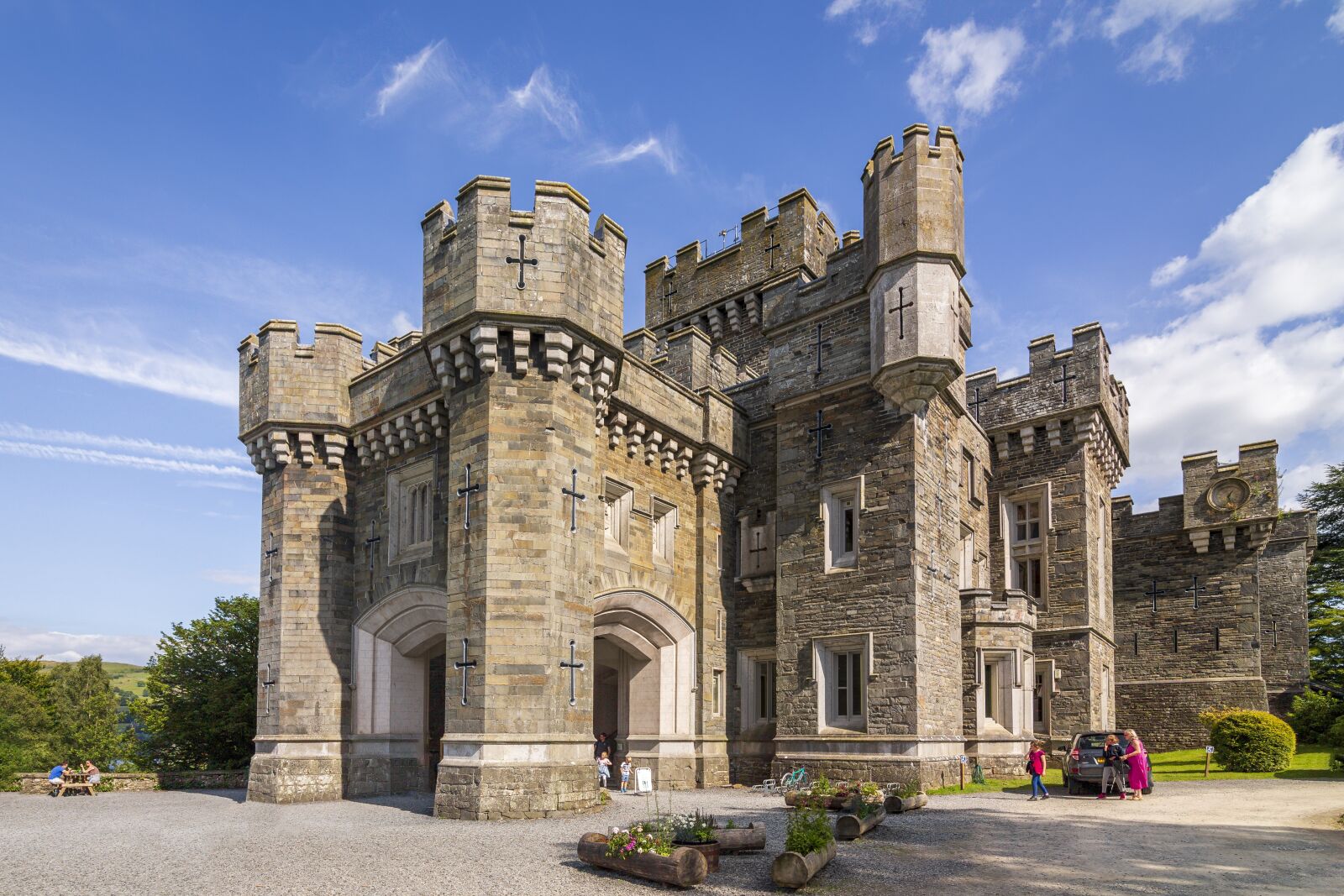 Canon EOS 5D Mark III sample photo. Castle, lake district, cumbria photography