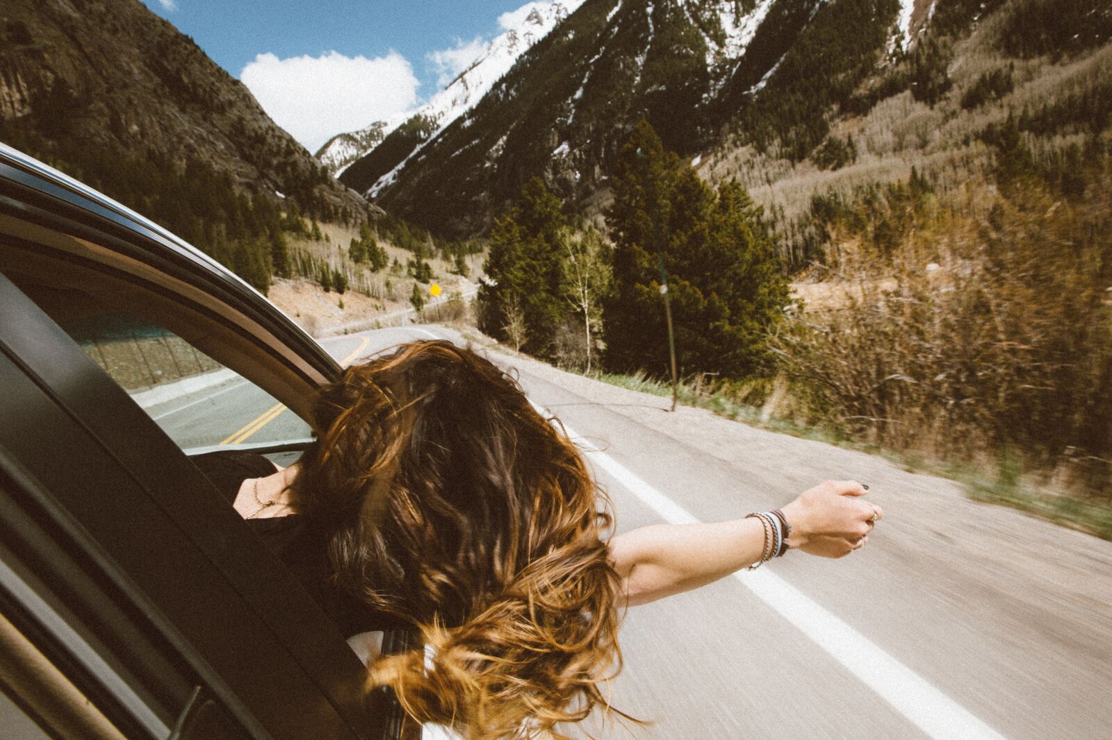 Canon EF 24-70mm F2.8L II USM sample photo. Car, landscape, mountain photography