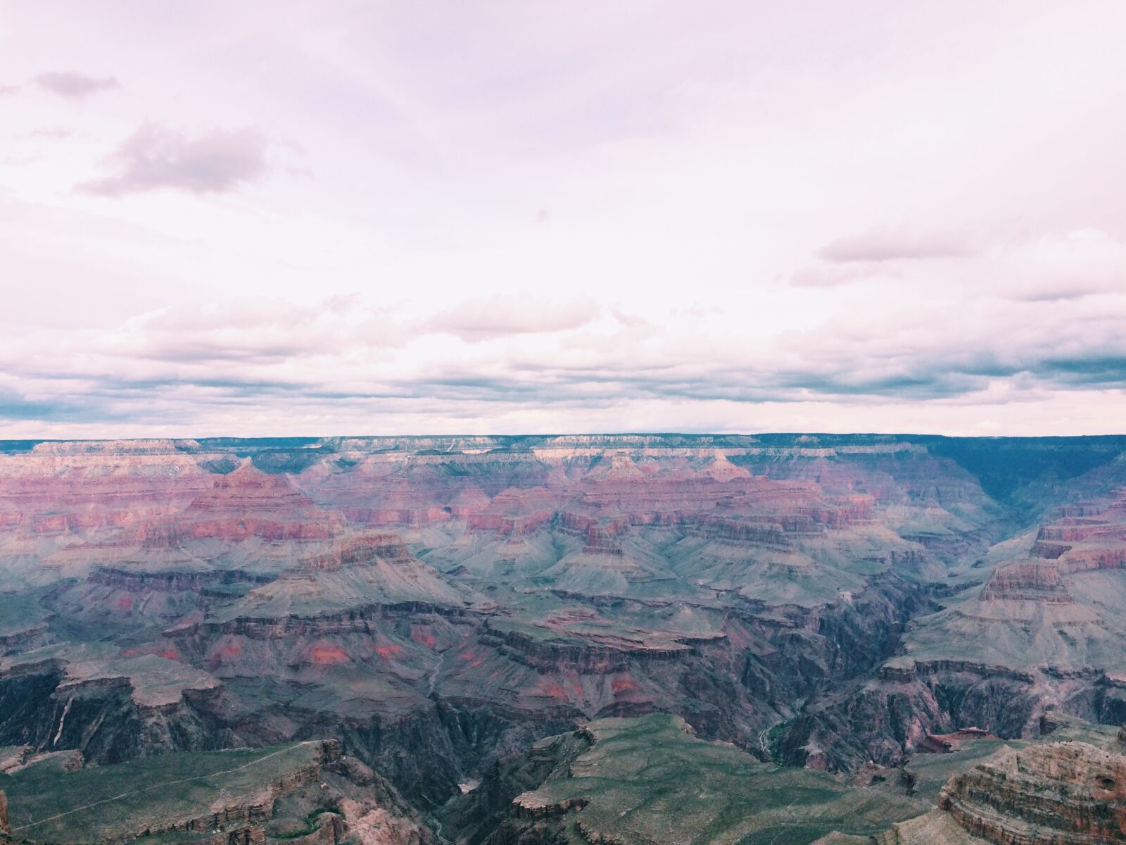 iPhone 5s back camera 4.15mm f/2.2 sample photo. Beautiful, blue, canyon, cloud photography