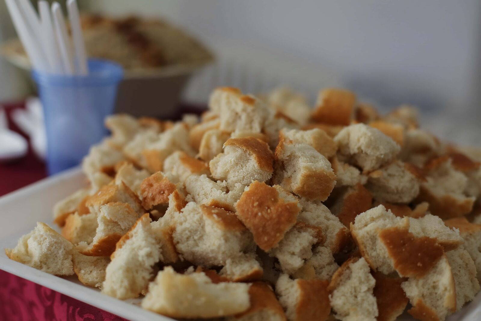 Canon EF 50mm F1.4 USM sample photo. Bread, handmade, homemade, buffet photography