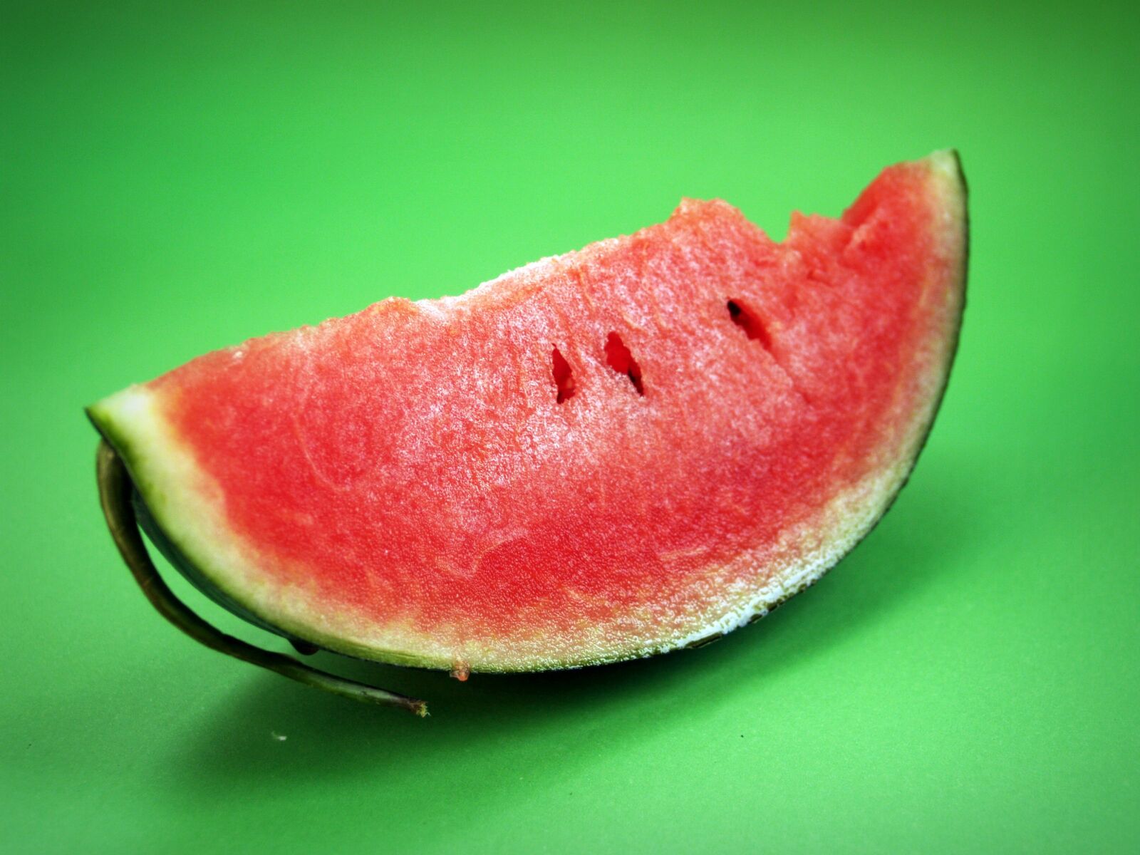 Olympus E-300 (EVOLT E-300) sample photo. Watermelon, slice, isolated photography