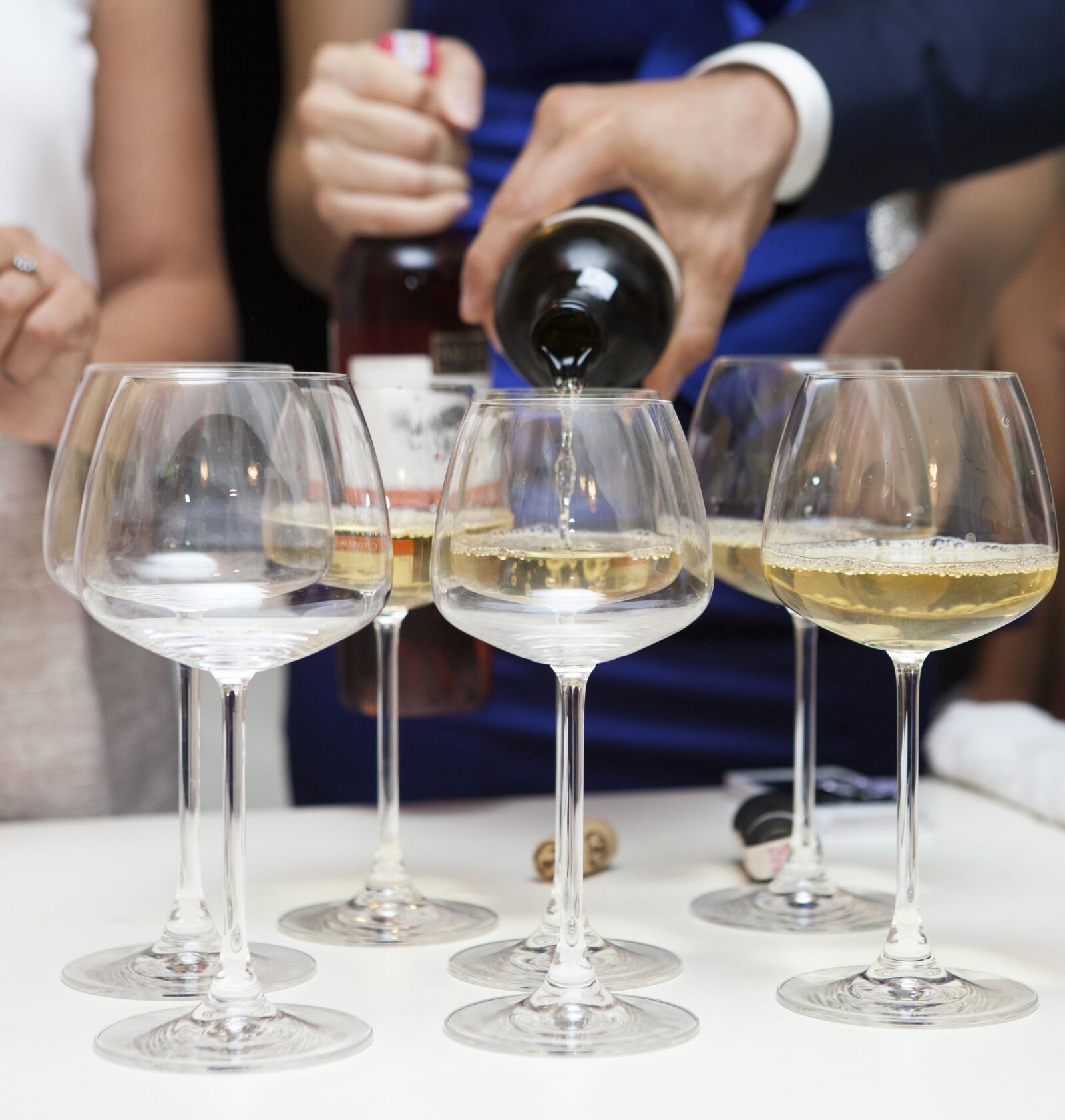 Canon EOS 5D Mark II sample photo. Wine, champagne, a toast photography
