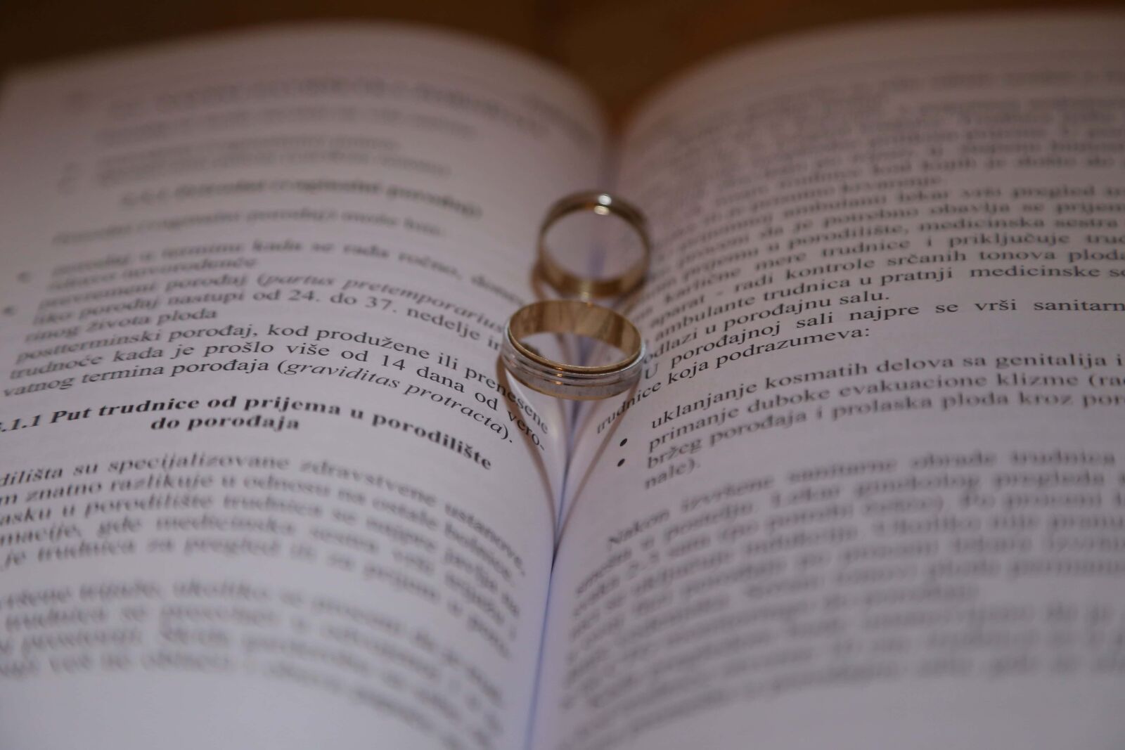 Canon EF 24-105mm F4L IS USM sample photo. Wedding ring, rings, book photography