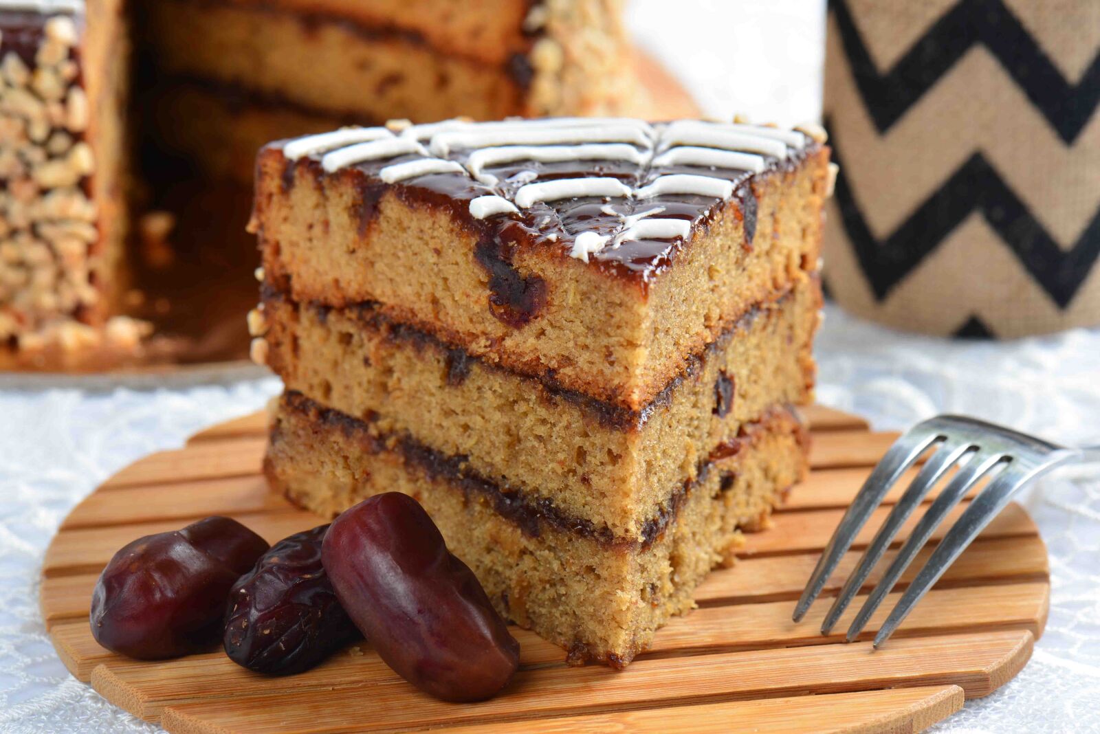 Nikon D610 sample photo. Date cake, cake, sweet photography