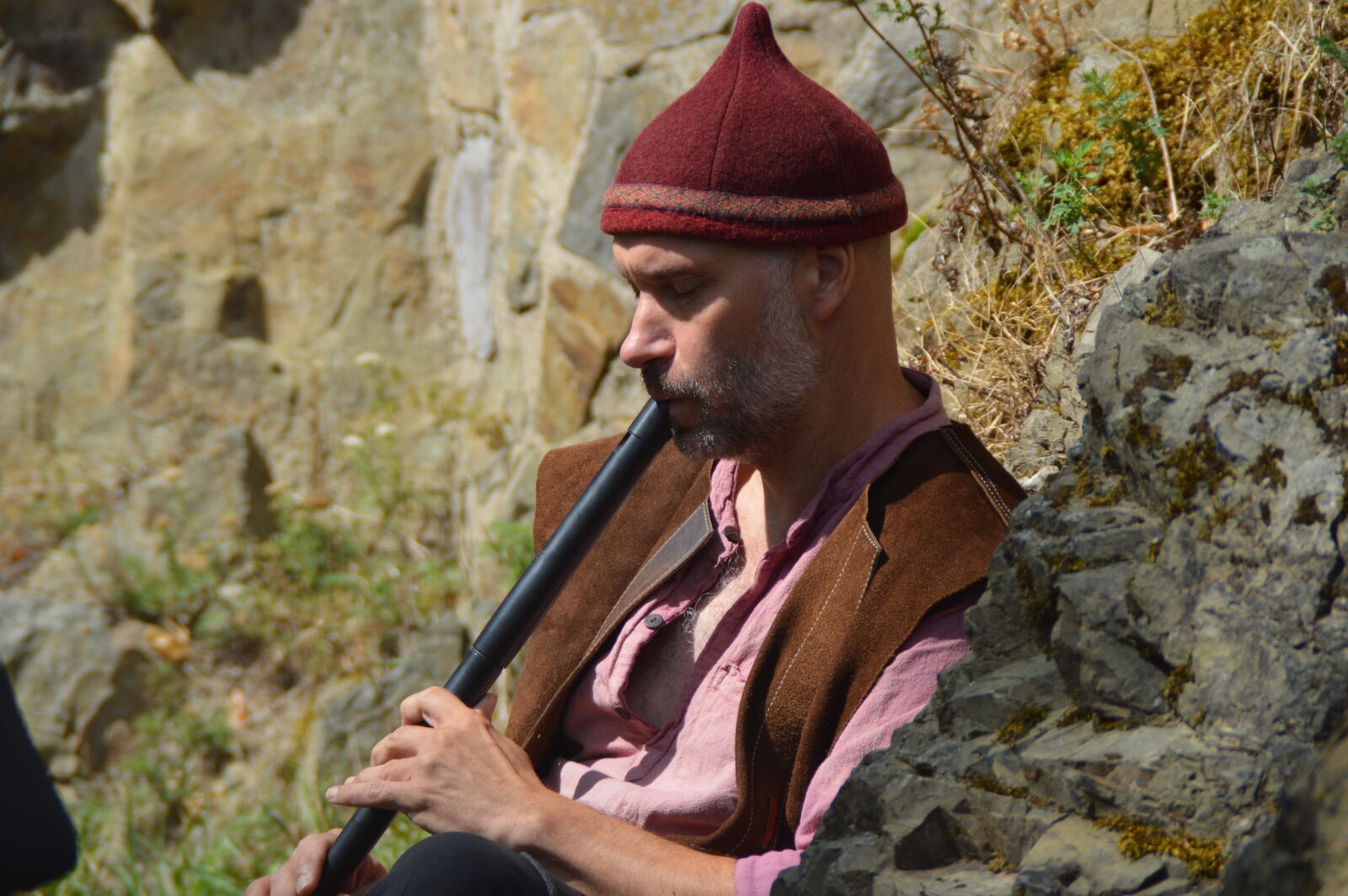 Nikon D3200 sample photo. Middle ages, flute, jester photography