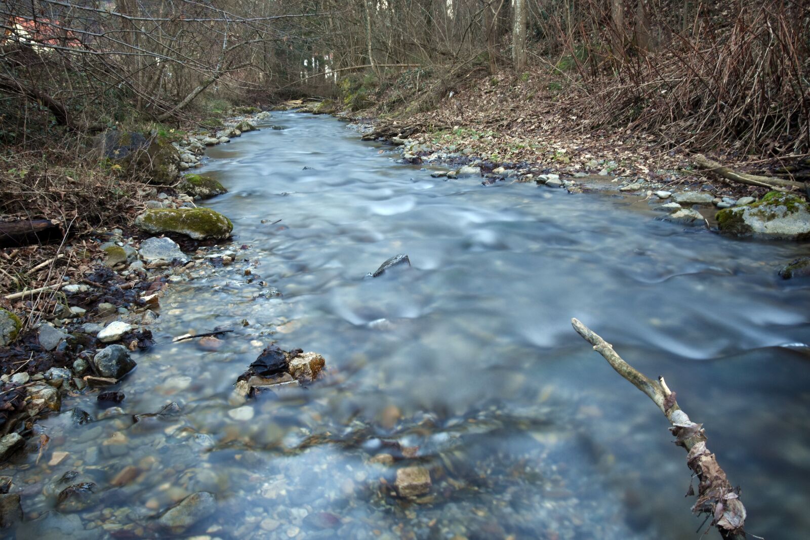 Nikon D3400 sample photo. Long exposure, water, river photography