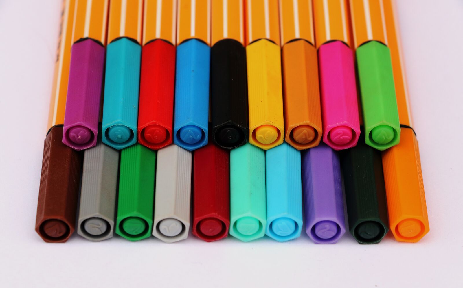 Canon EOS 80D sample photo. Colored pencils, colorful, paint photography