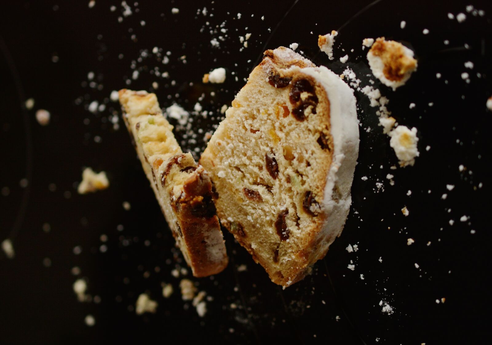 Nikon D5200 sample photo. Christmas stollen, christmas sweets photography