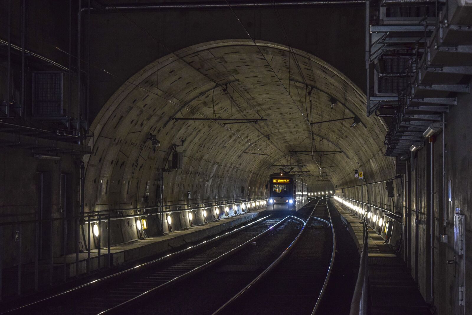 Nikon D3300 sample photo. Tunnel, metro, architecture photography