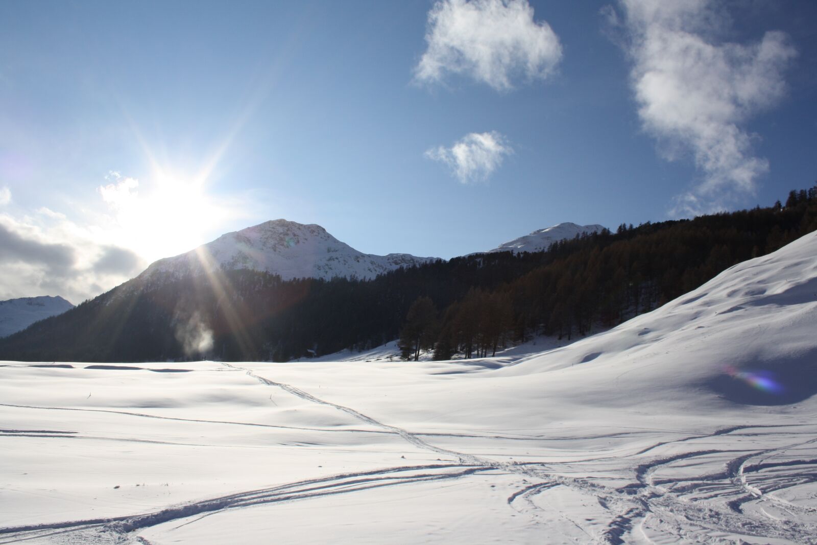 Canon EOS 1000D (EOS Digital Rebel XS / EOS Kiss F) sample photo. Snow, mountain, winter photography