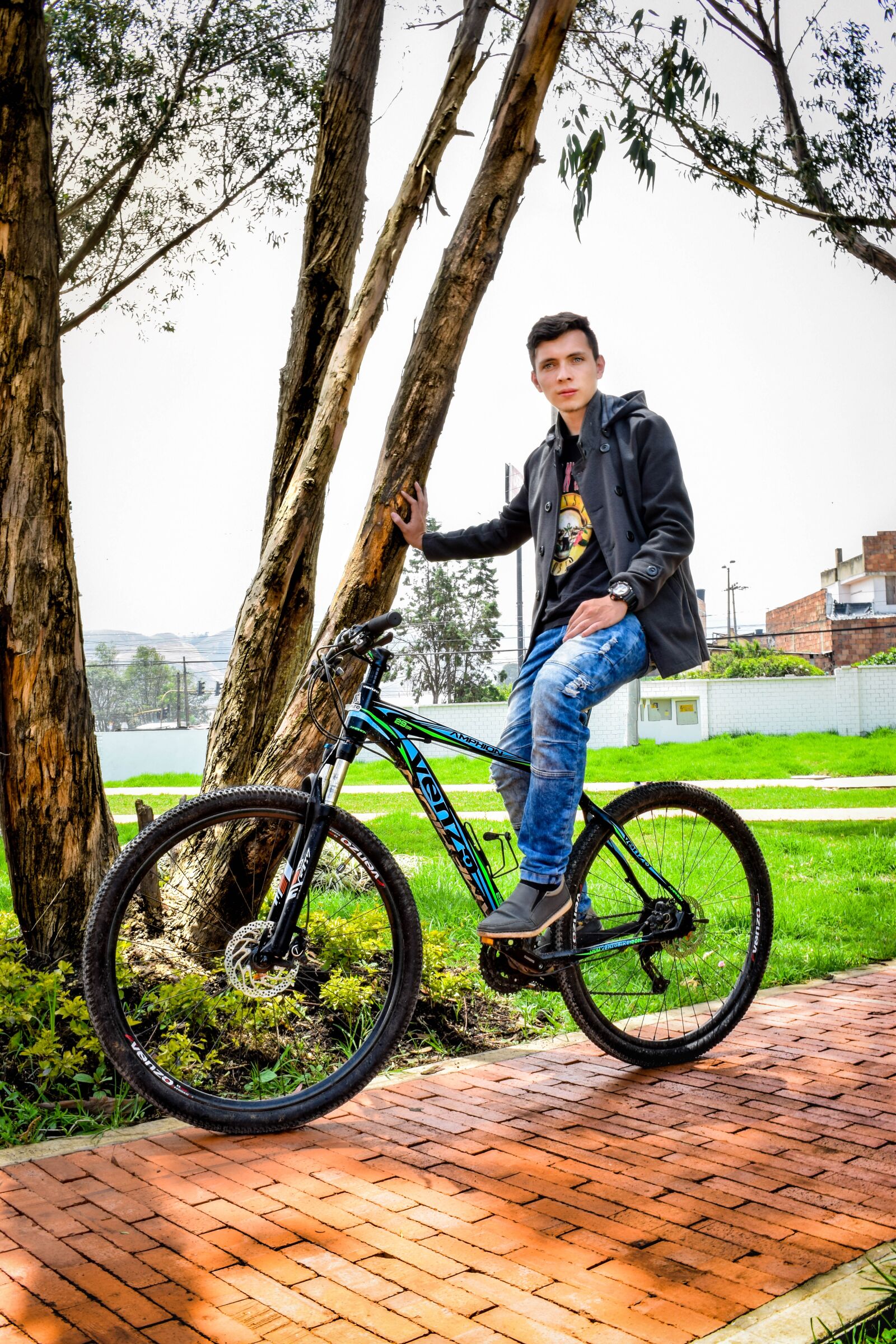 Nikon D5300 sample photo. Bike, mountain bike, mountain photography