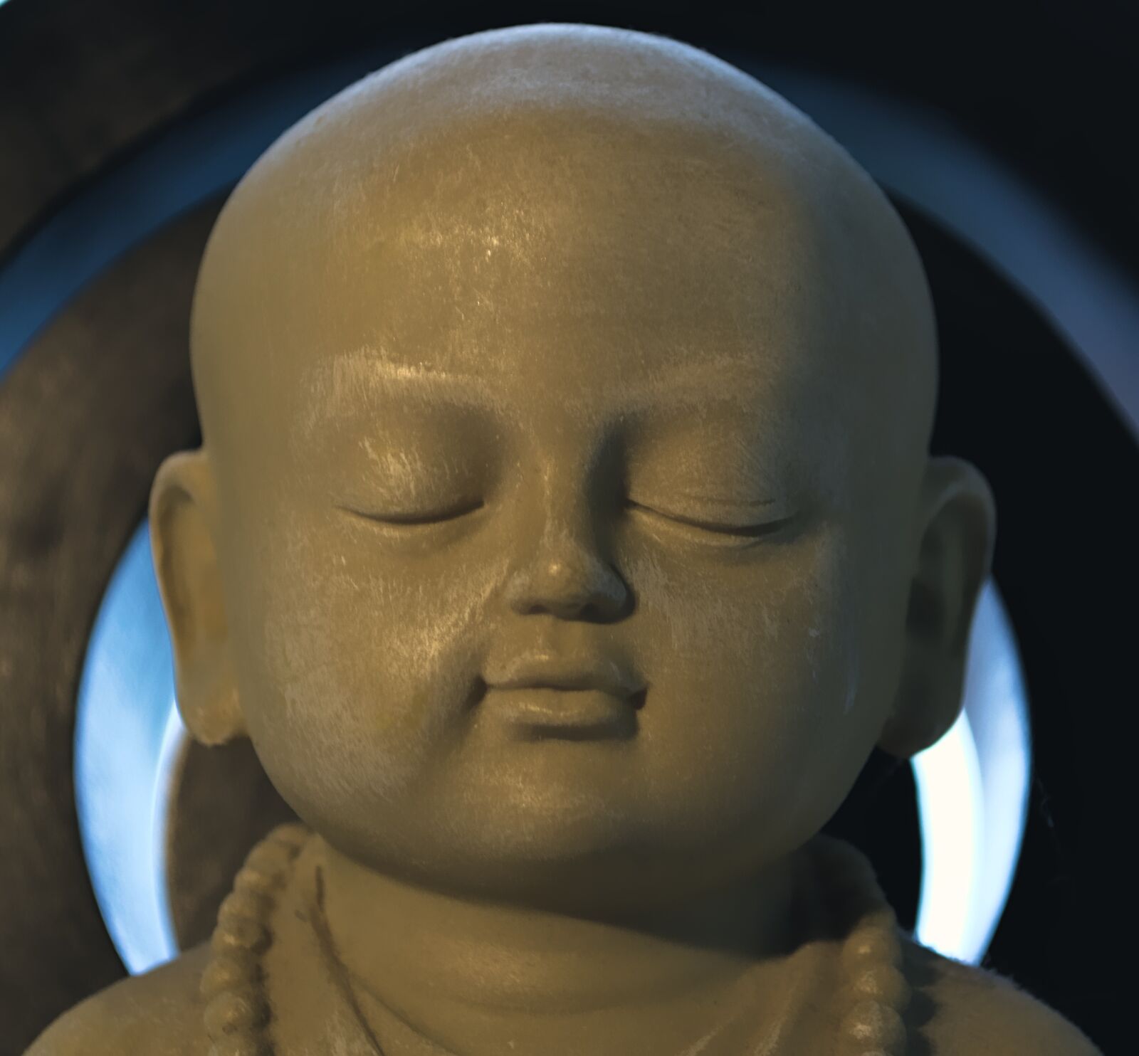 Nikon D3100 sample photo. Buddha, head, meditation photography