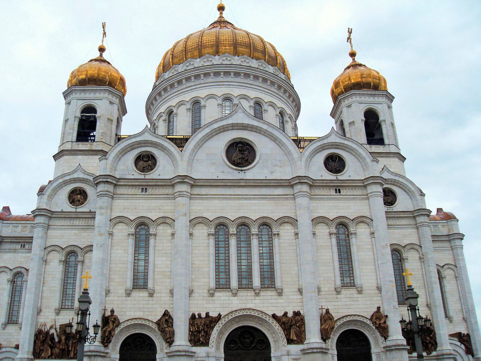 Samsung VLUU L110  / Samsung L110 sample photo. Russia, moscow, cathedral photography