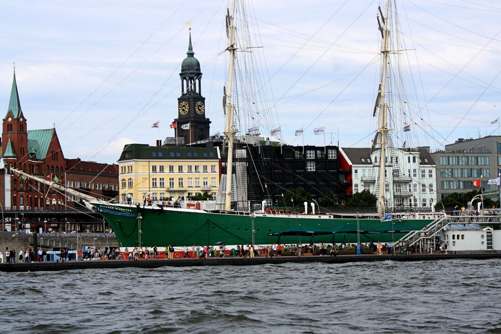 Canon EOS 1000D (EOS Digital Rebel XS / EOS Kiss F) sample photo. Hamburg, ship, sailing vessel photography
