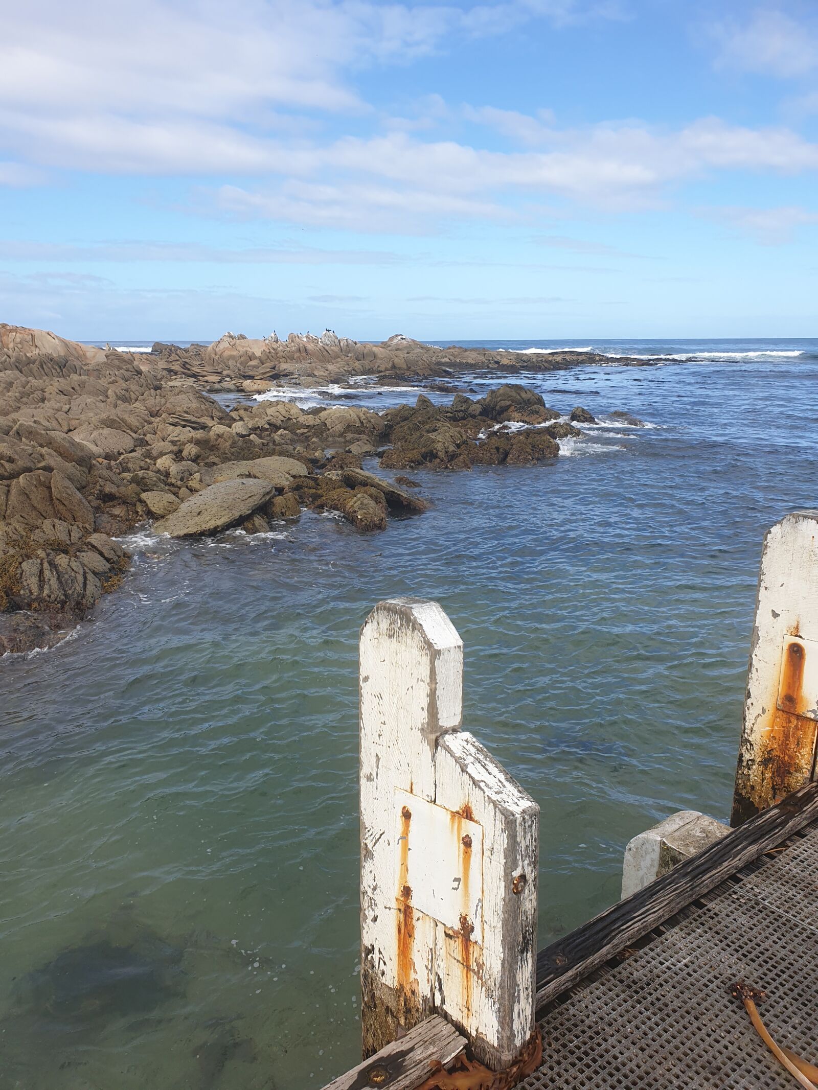 Samsung Galaxy S9+ sample photo. Seascape, dock, jetty photography