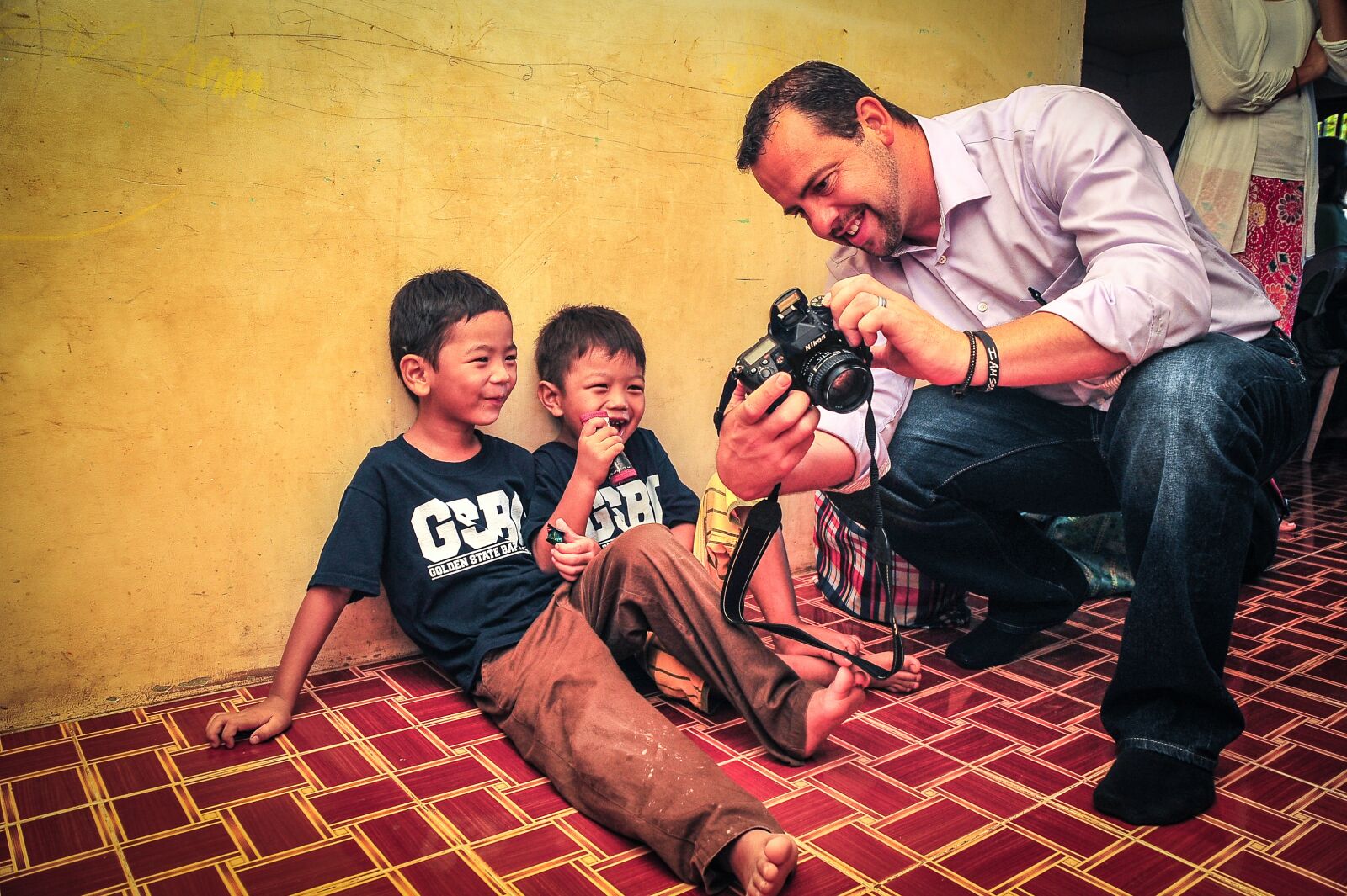Nikon D700 sample photo. Asia, children, christian photography