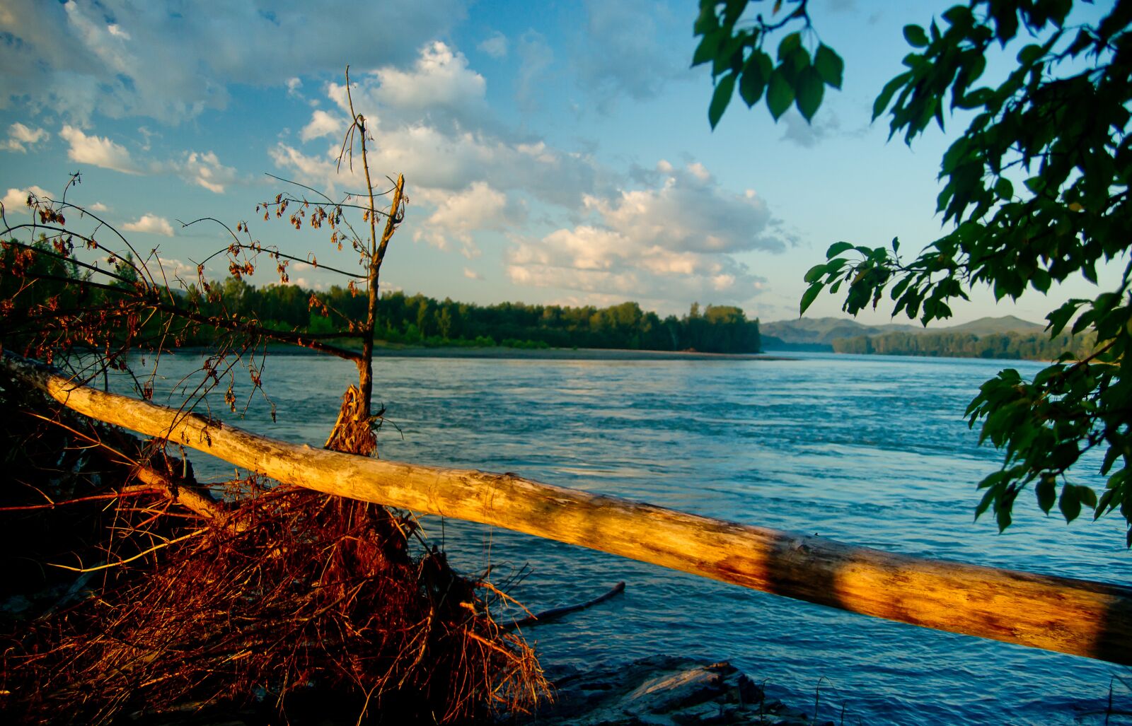 Sony Alpha DSLR-A850 sample photo. Landscape, katun river, nature photography
