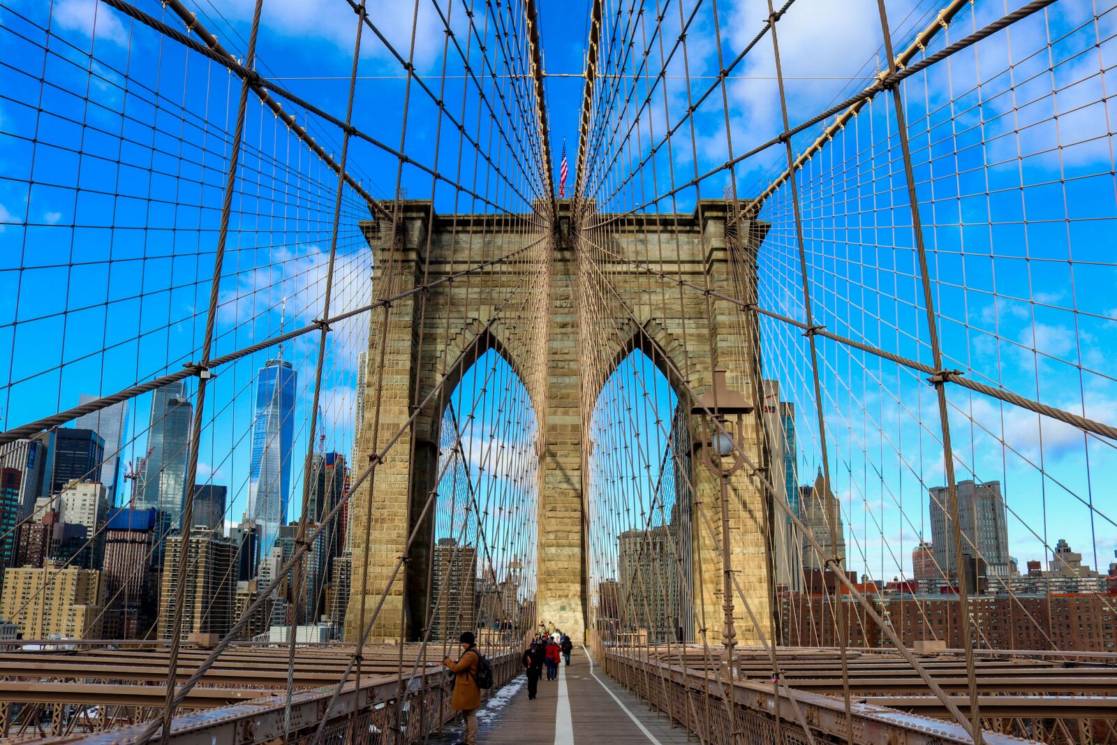 Canon EOS 80D sample photo. Brooklyn, bridge, downtown photography