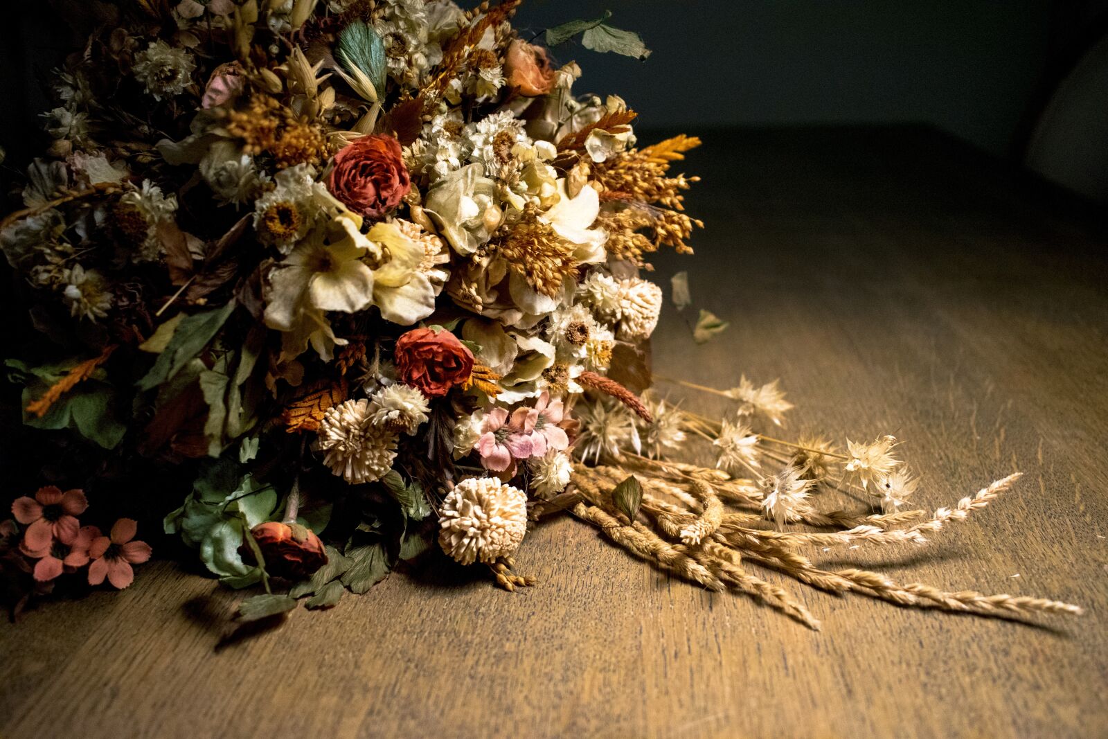 Nikon D5300 sample photo. Dried flowers, bouquet, flowers photography