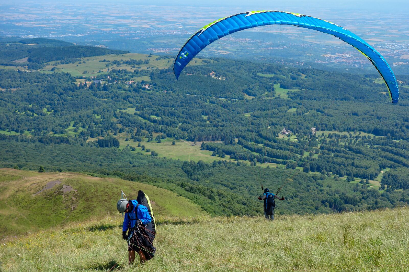 Sony Cyber-shot DSC-RX100 sample photo. Paragliding, sport, hill photography