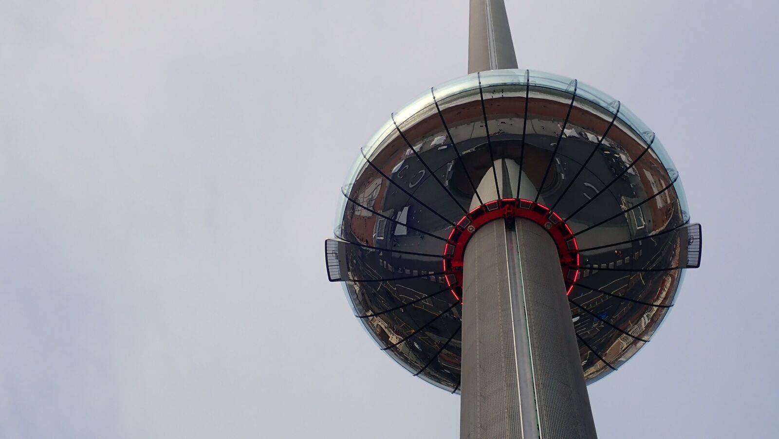 Olympus TG-5 sample photo. Observation tower, i360, seafront photography