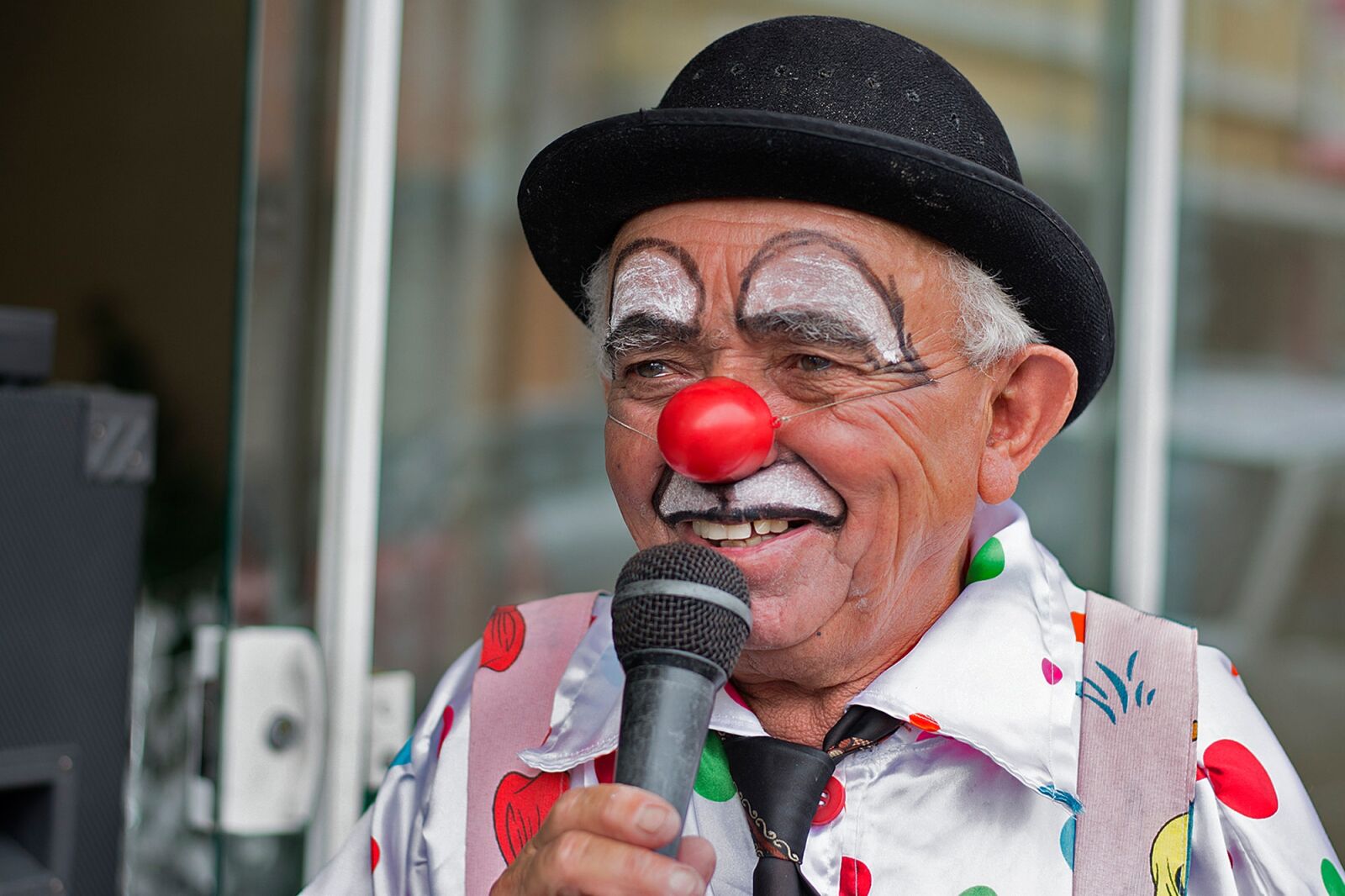 Nikon D5200 sample photo. Clown, laugh, work photography