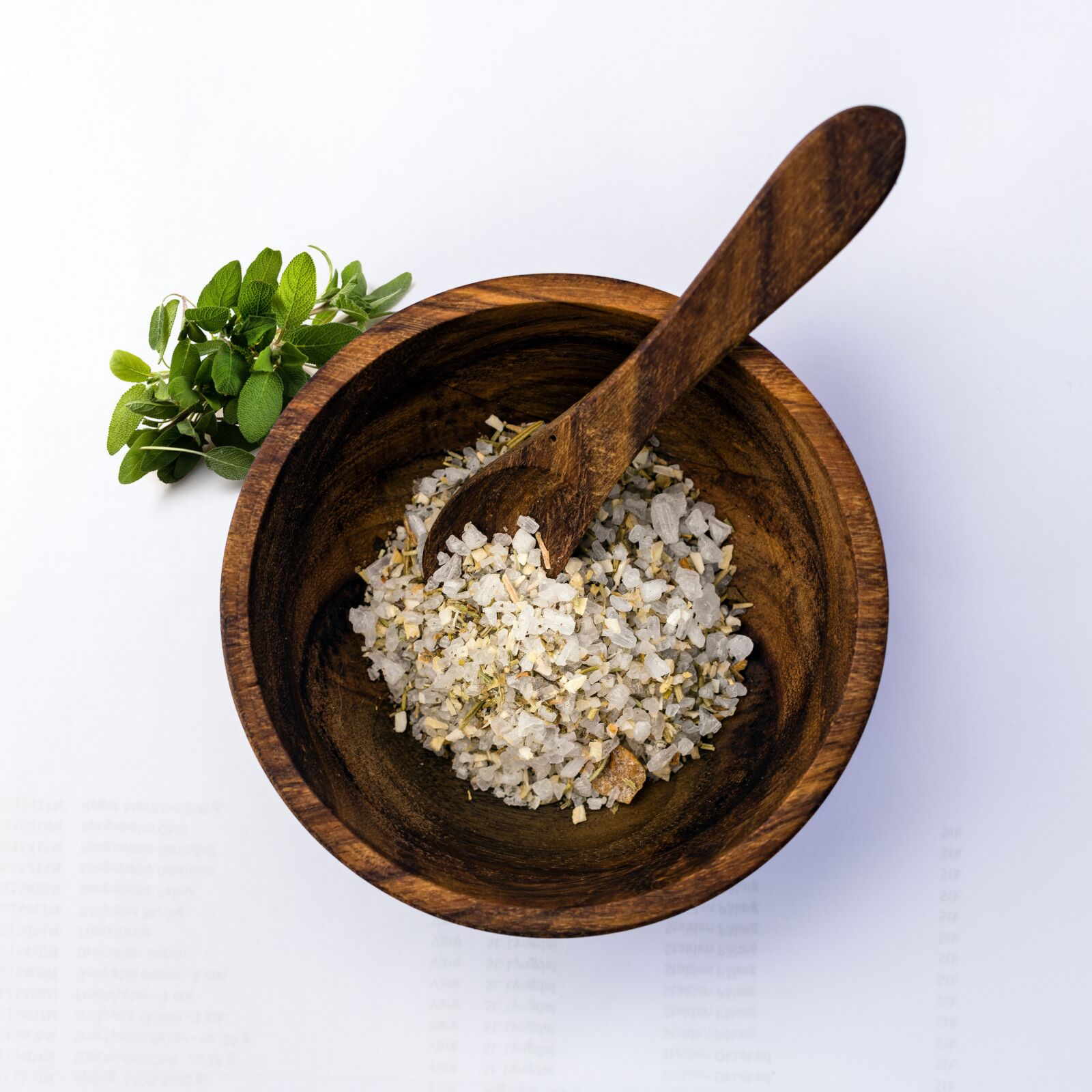 Nikon D810 sample photo. Salt, spices, bowl photography
