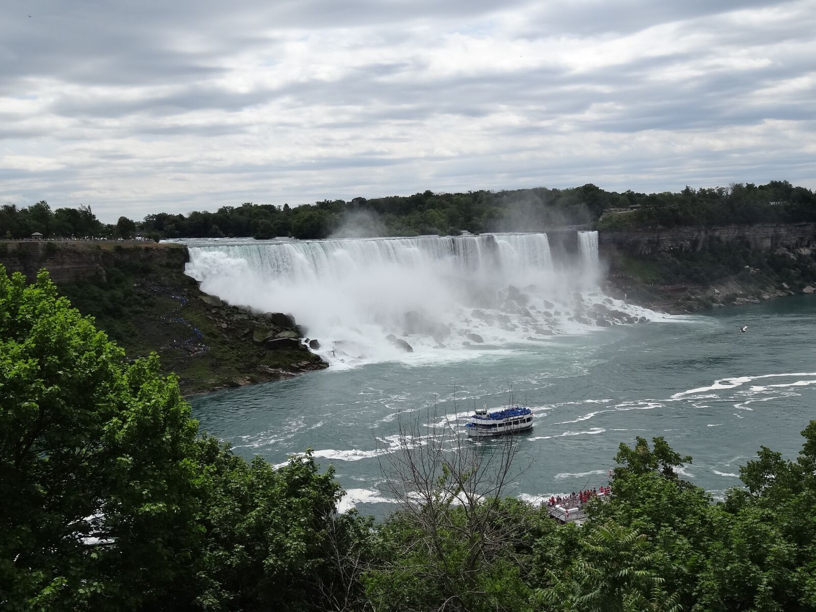 Sony Cyber-shot DSC-HX20V sample photo. Waterfalls, waterfall, niagara photography