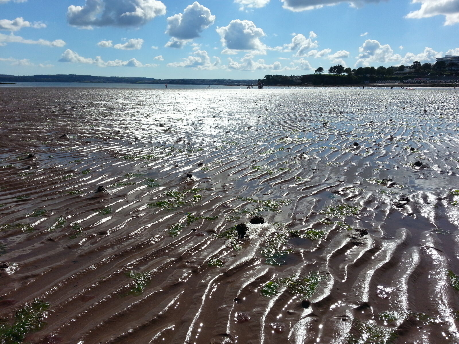 Samsung Galaxy S3 sample photo. Beach, clouds, pattern, ripples photography