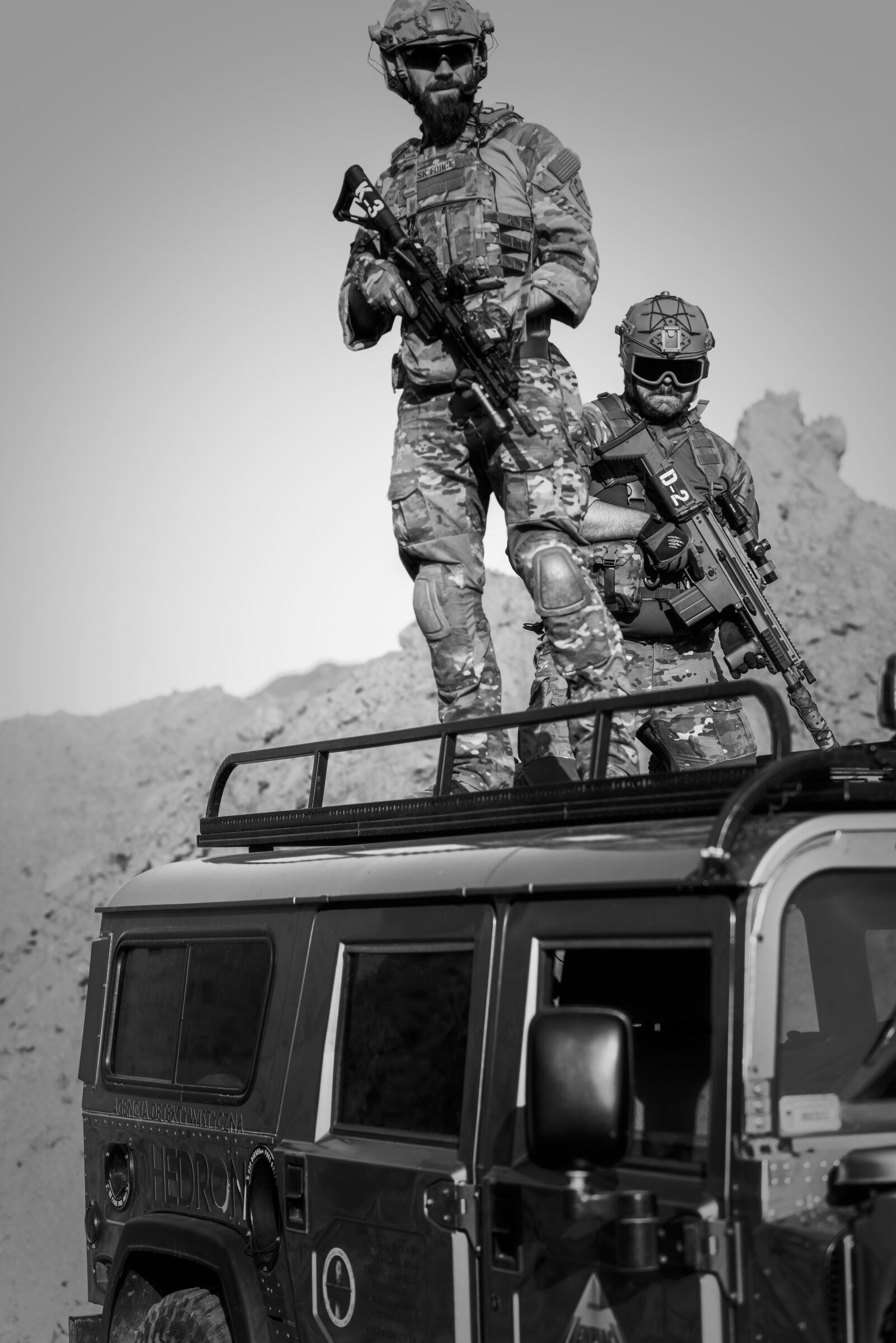 Nikon D600 sample photo. War, desert, guns photography