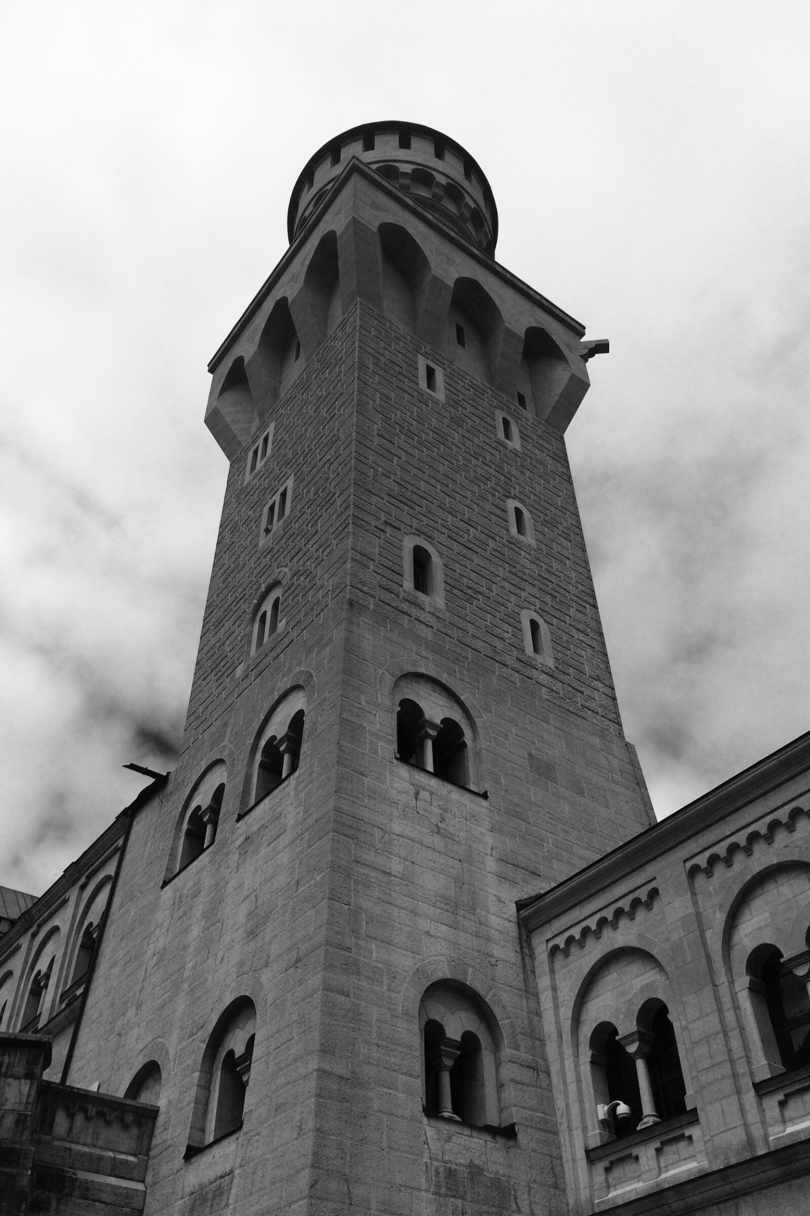 iPhone 5s back camera 4.15mm f/2.2 sample photo. Neuschwanstein, castle, munich photography