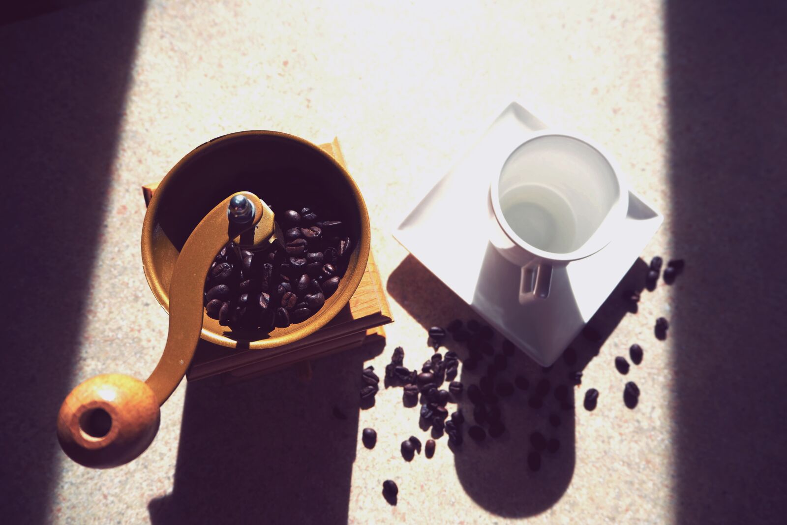 Olympus OM-D E-M10 II sample photo. Coffee, beans, seeds photography