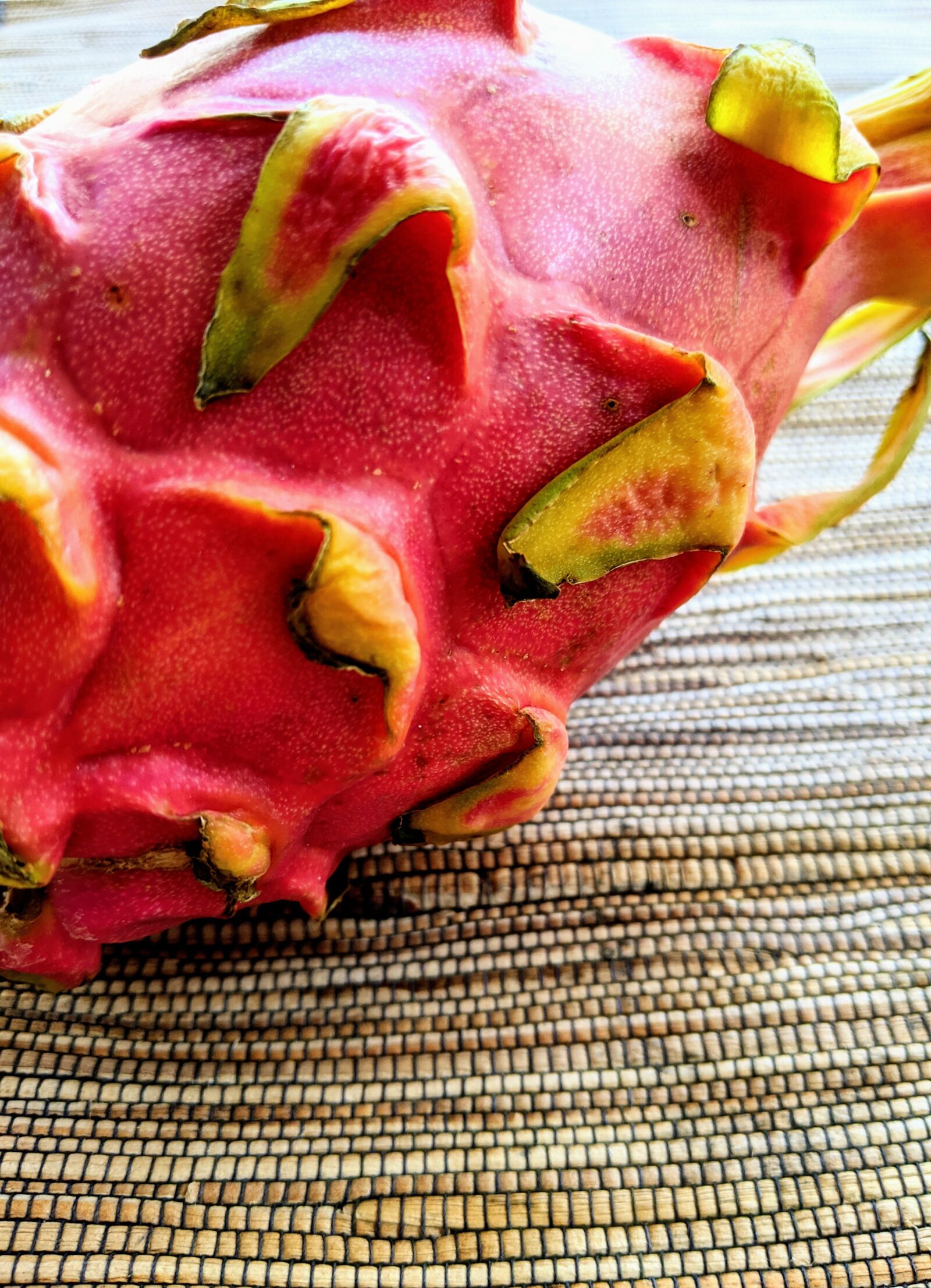 Google Pixel 3 XL sample photo. Tropical fruit, fruit, pink photography