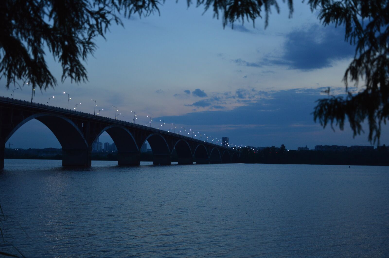 Nikon D3200 sample photo. The scenery, water, night photography
