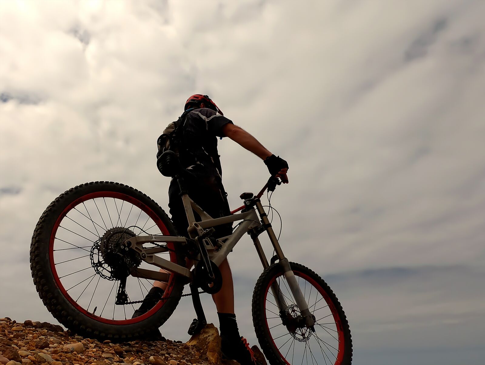 GoPro Hero7 Black sample photo. Man, bicycle, bike photography