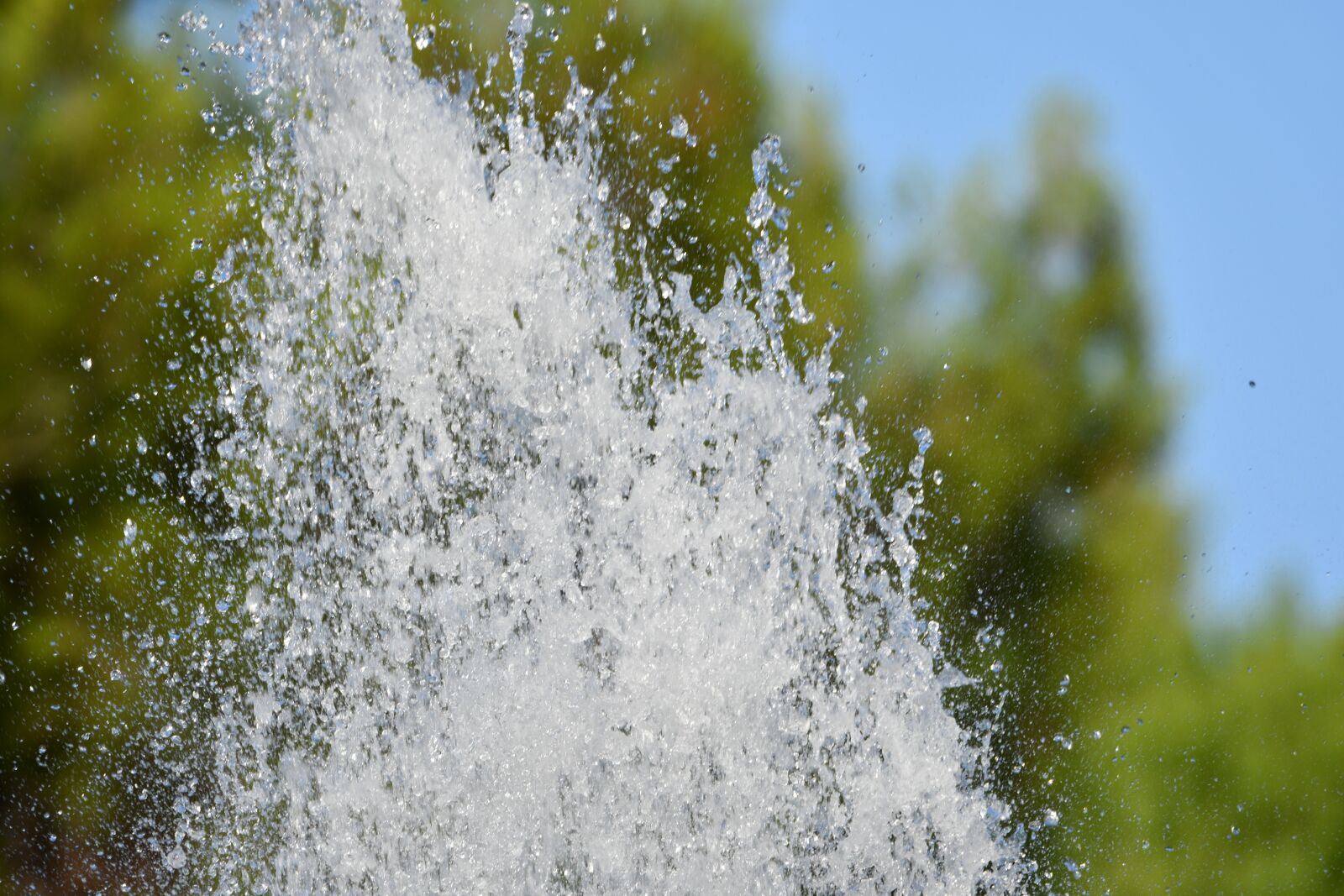 Nikon D7500 sample photo. Water, splash, fontana photography