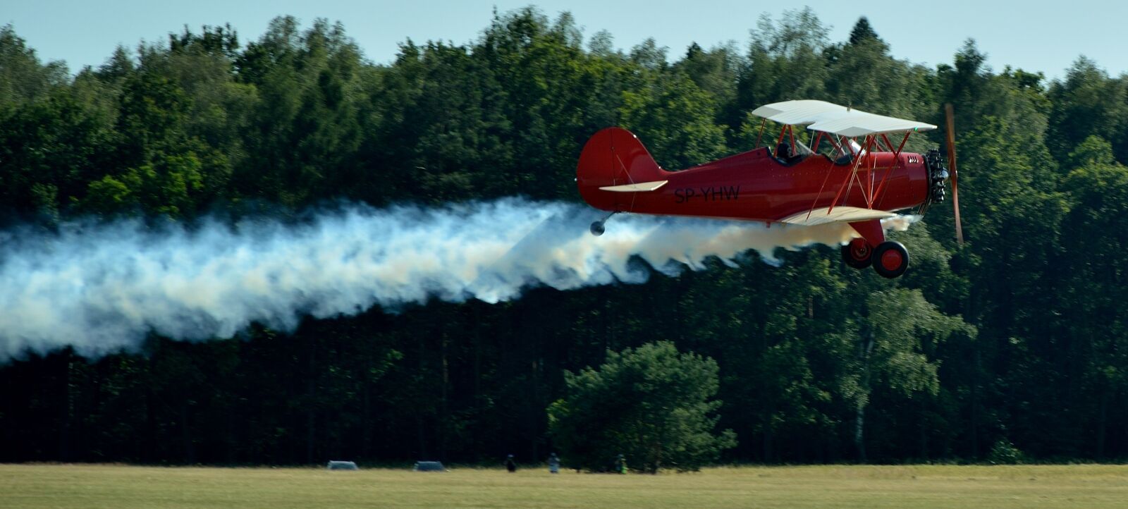 Nikon D3200 sample photo. Smoke, aircraft, sky photography