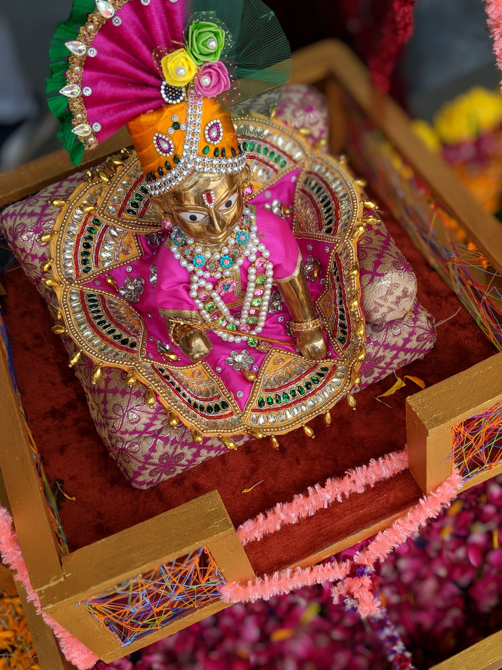 Google Pixel 2 XL sample photo. Janmastami, celebration, radha photography