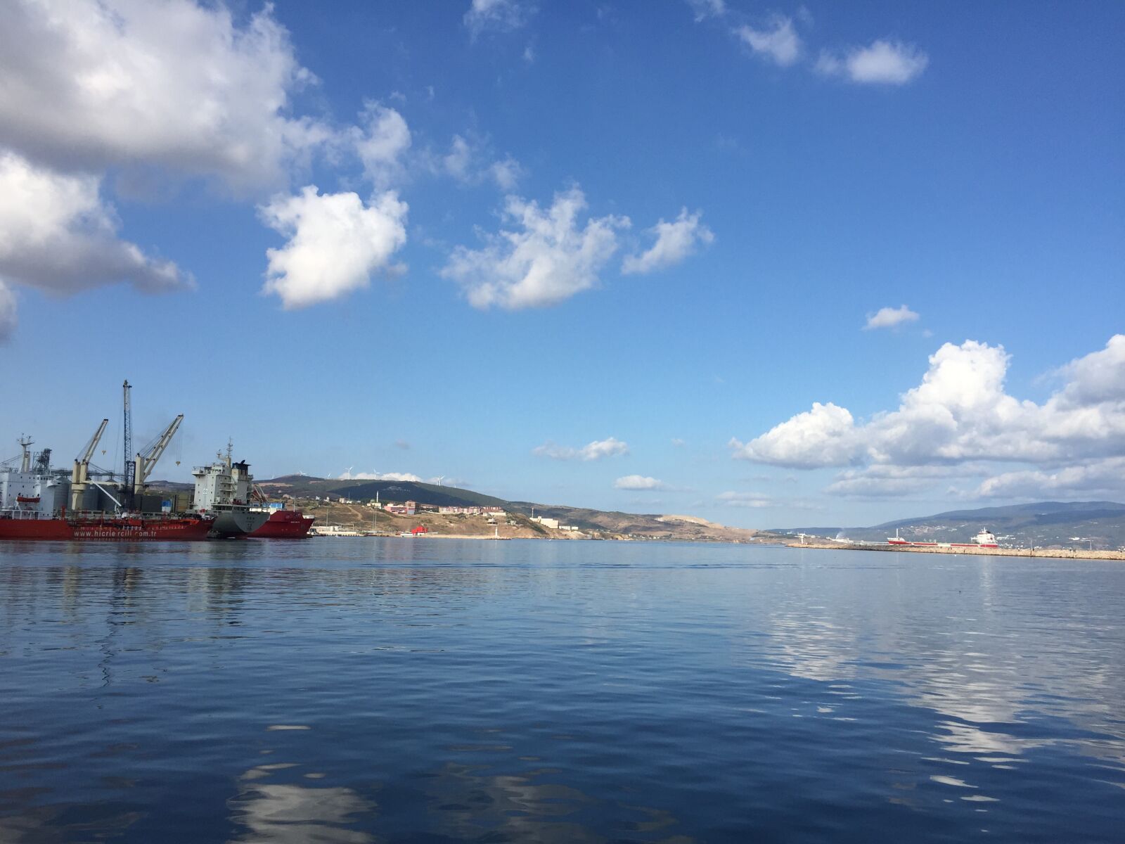 Apple iPhone 6 sample photo. Bandirma, port, ship photography