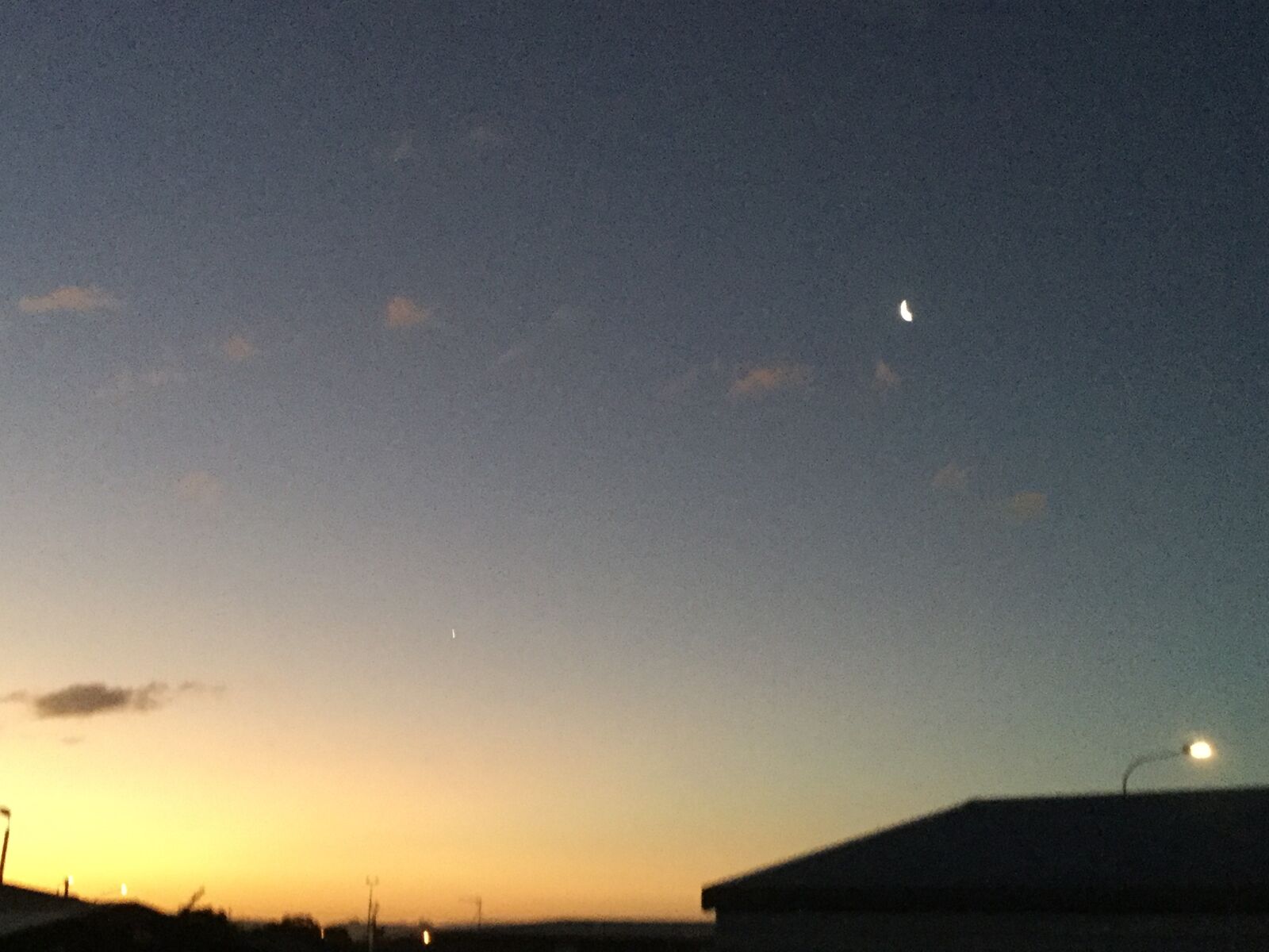 Apple iPad Air 2 sample photo. Star, sunset, evening photography