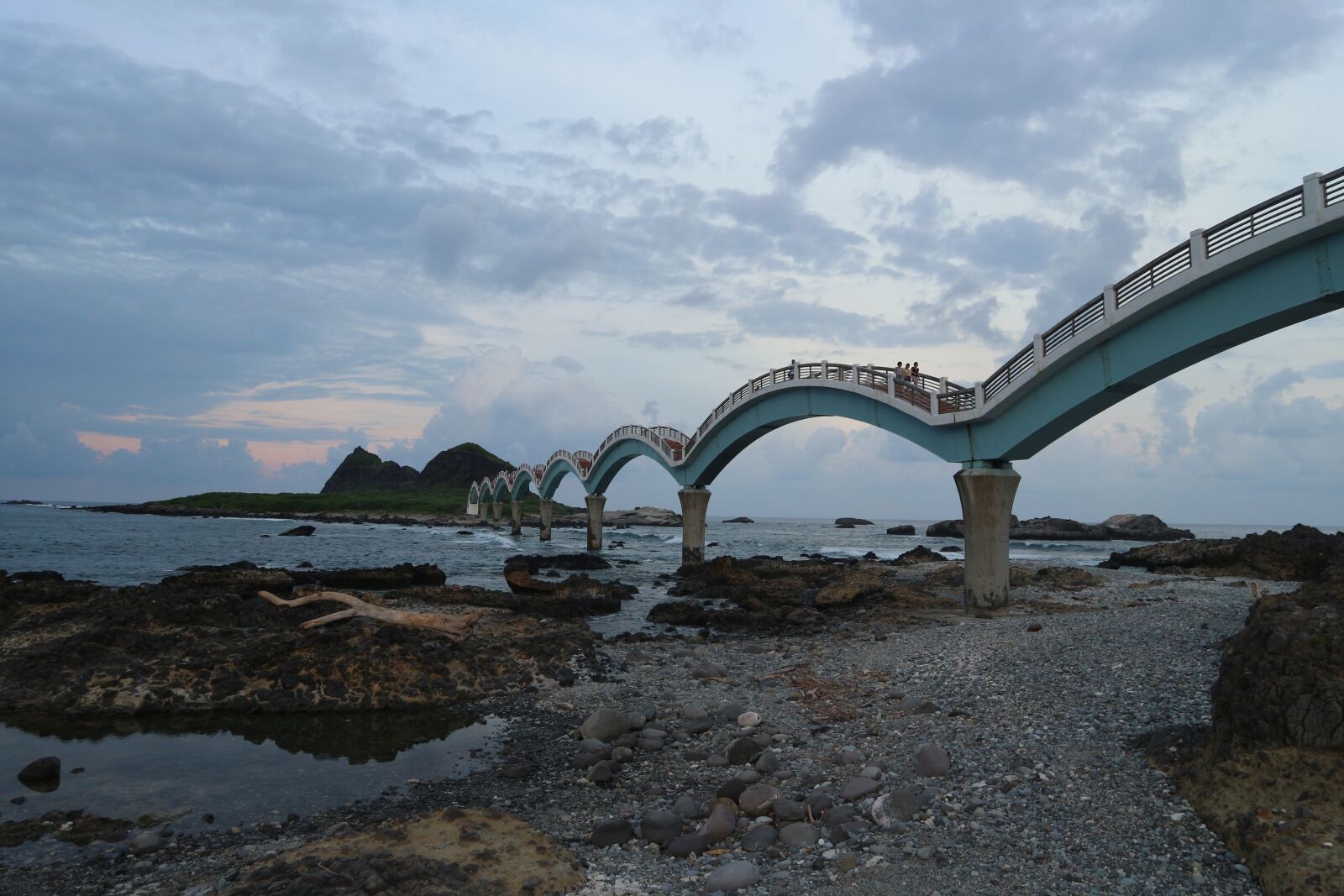 Canon EOS M10 sample photo. Sanxiantai, bridge, taiwan photography