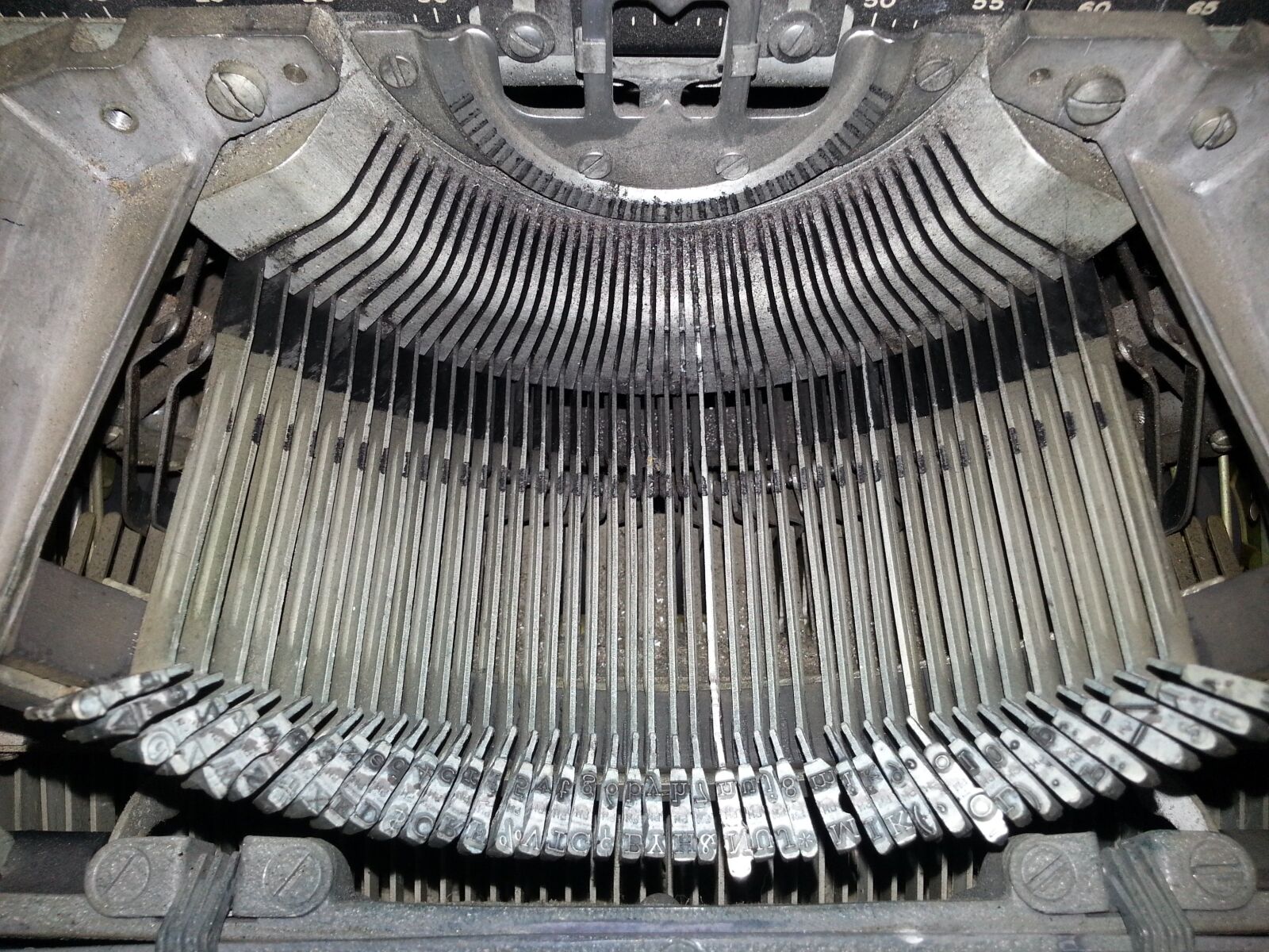 Samsung Galaxy S3 sample photo. Typewriter, keys, mechanical photography