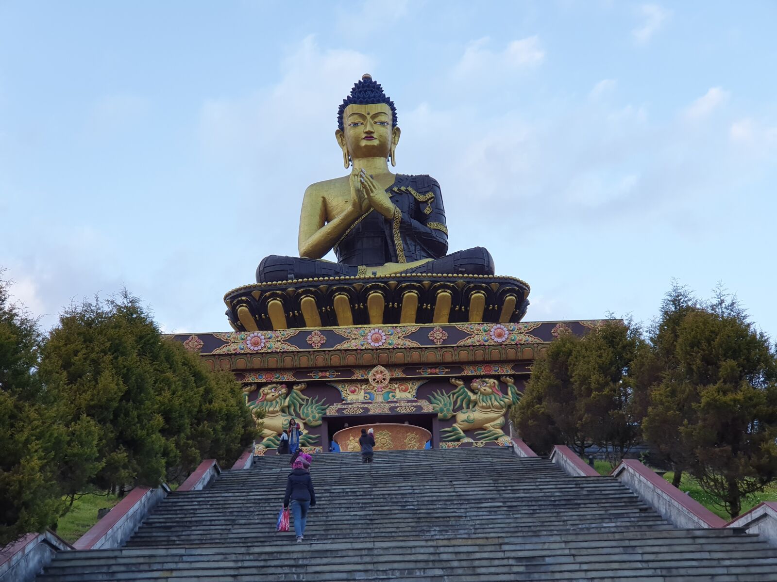 Samsung Galaxy S10 sample photo. Pelling, buddha statue, pelling photography