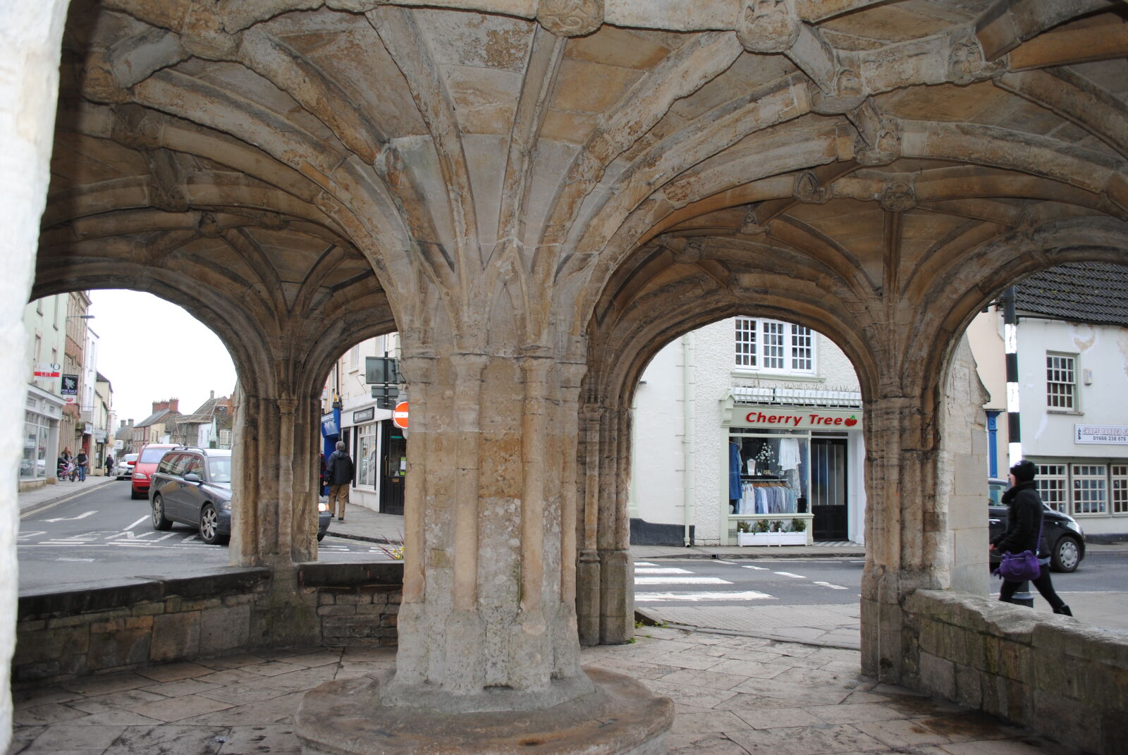 Nikon D3000 sample photo. Architrecture, market, cross photography
