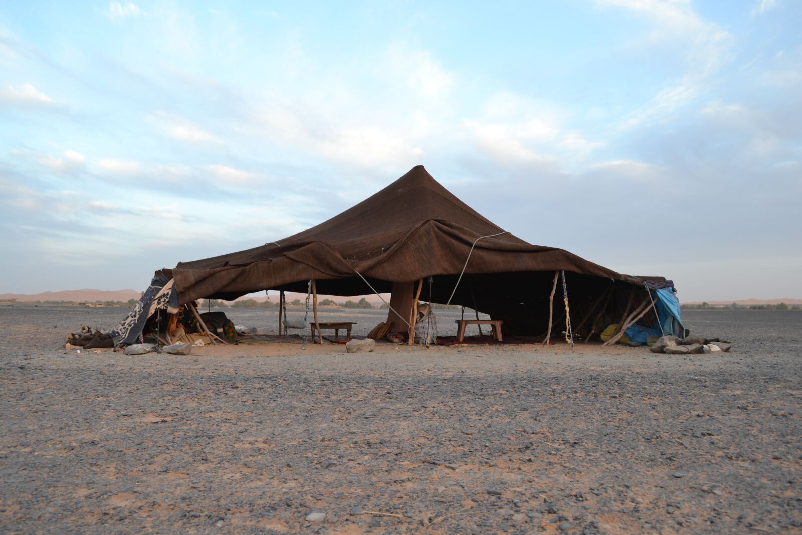 Nikon D3100 sample photo. Tent, sahara, morocco photography