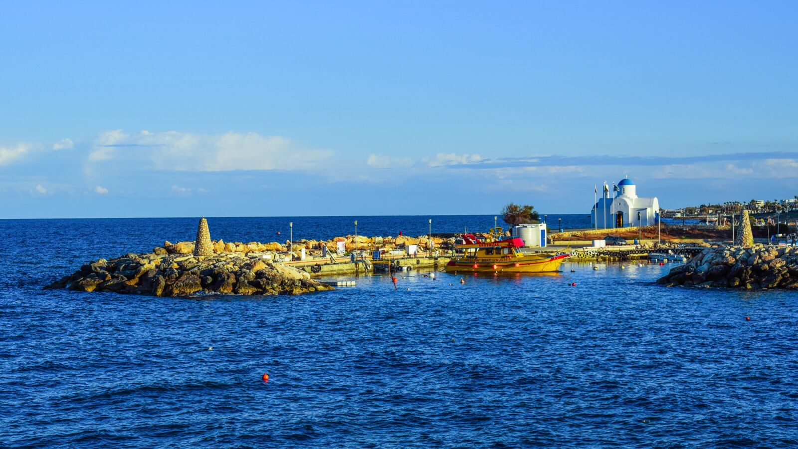 Nikon D3300 sample photo. Cyprus, protaras, harbor photography