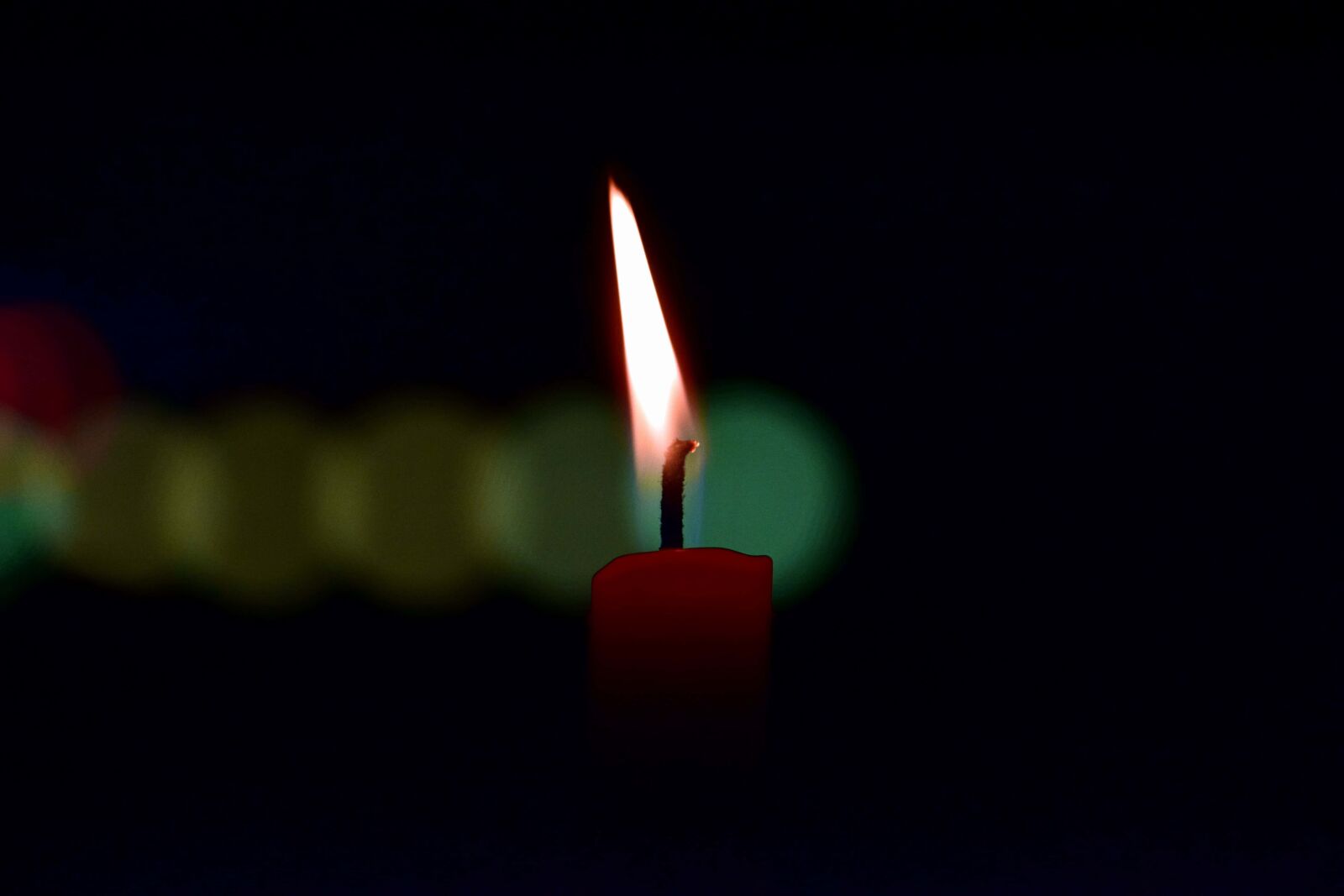 Nikon D3300 sample photo. Fire, stick, candle, wax photography