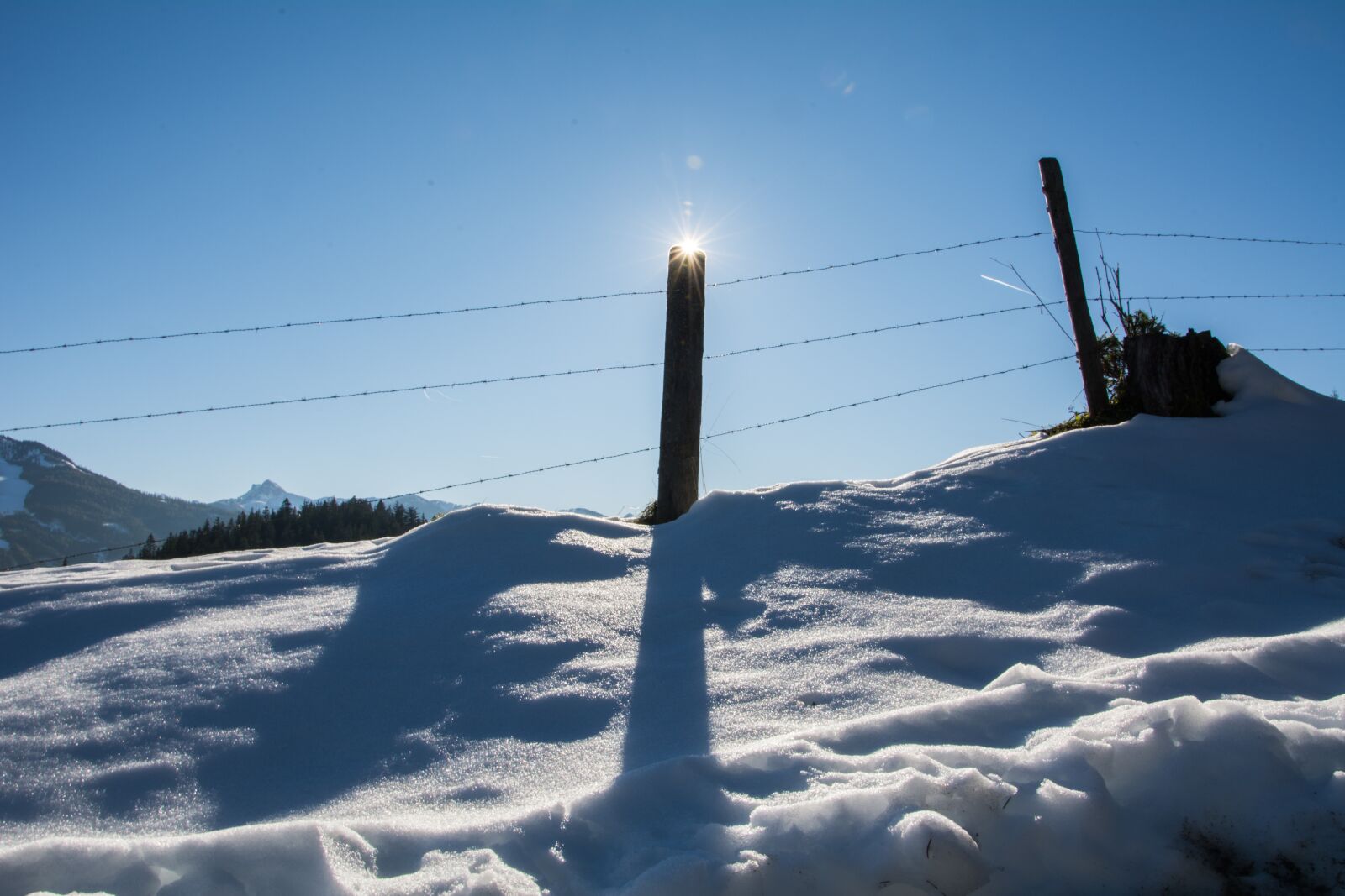 Nikon D7100 sample photo. Winter, sun, snow photography