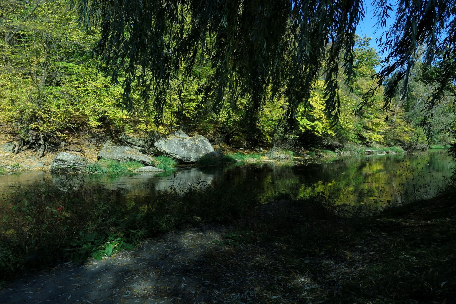 Canon PowerShot G15 sample photo. River, autumn, idyll photography